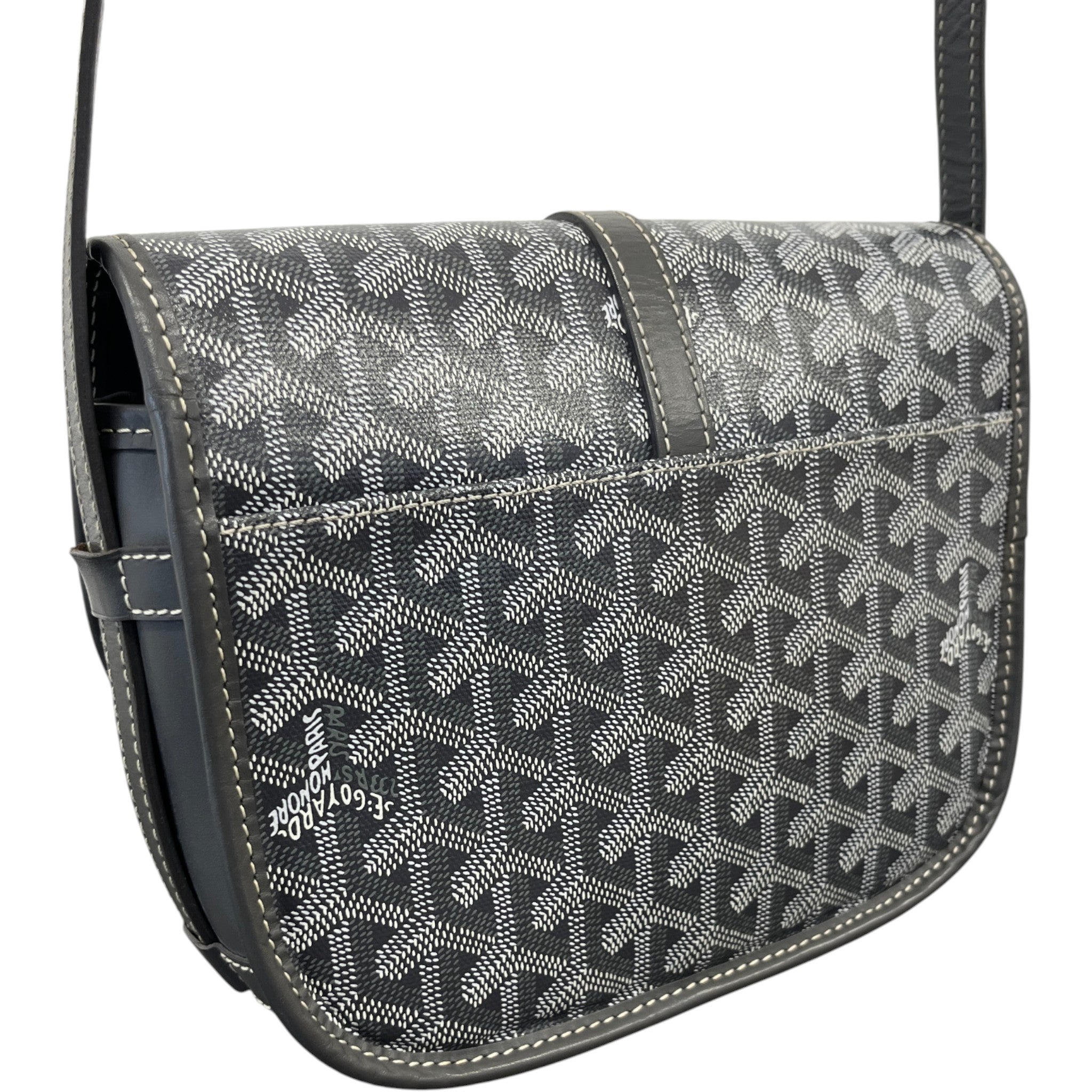 Men's Belvedere Pm Messenger Bag Grey