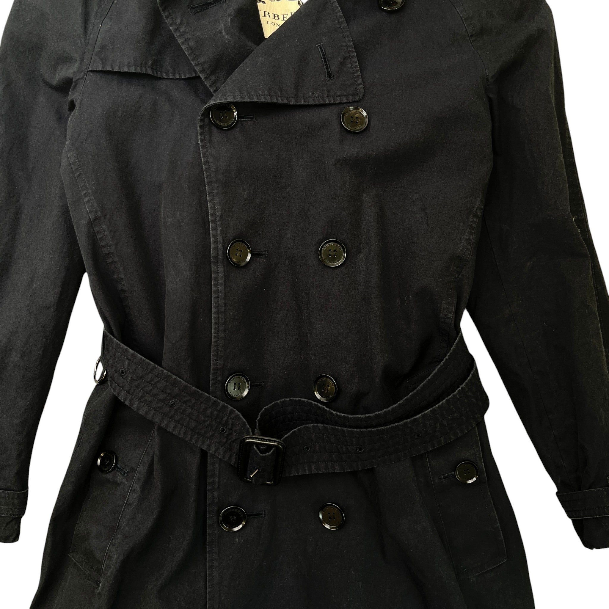 Men's Heritage Kensington Trench Jacket Navy Size IT 48 / M