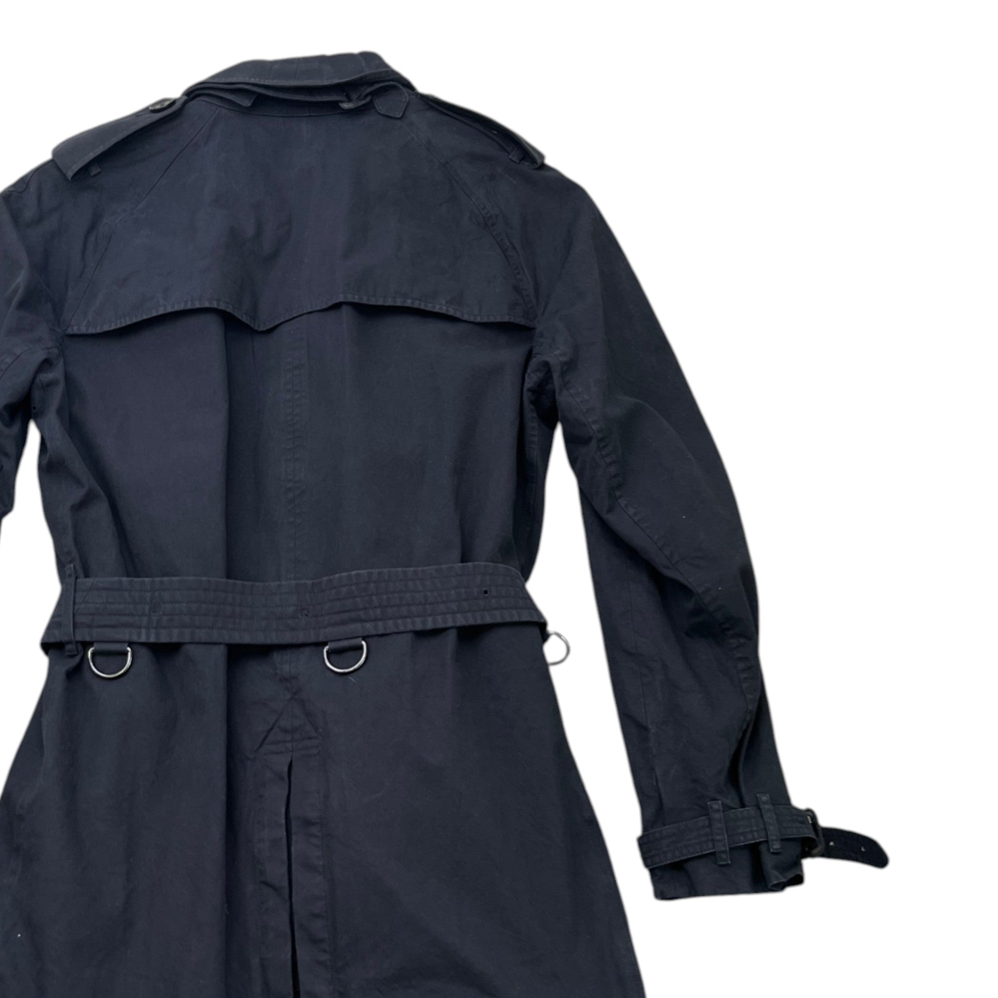 Men's Heritage Kensington Trench Jacket Navy Size IT 48 / M
