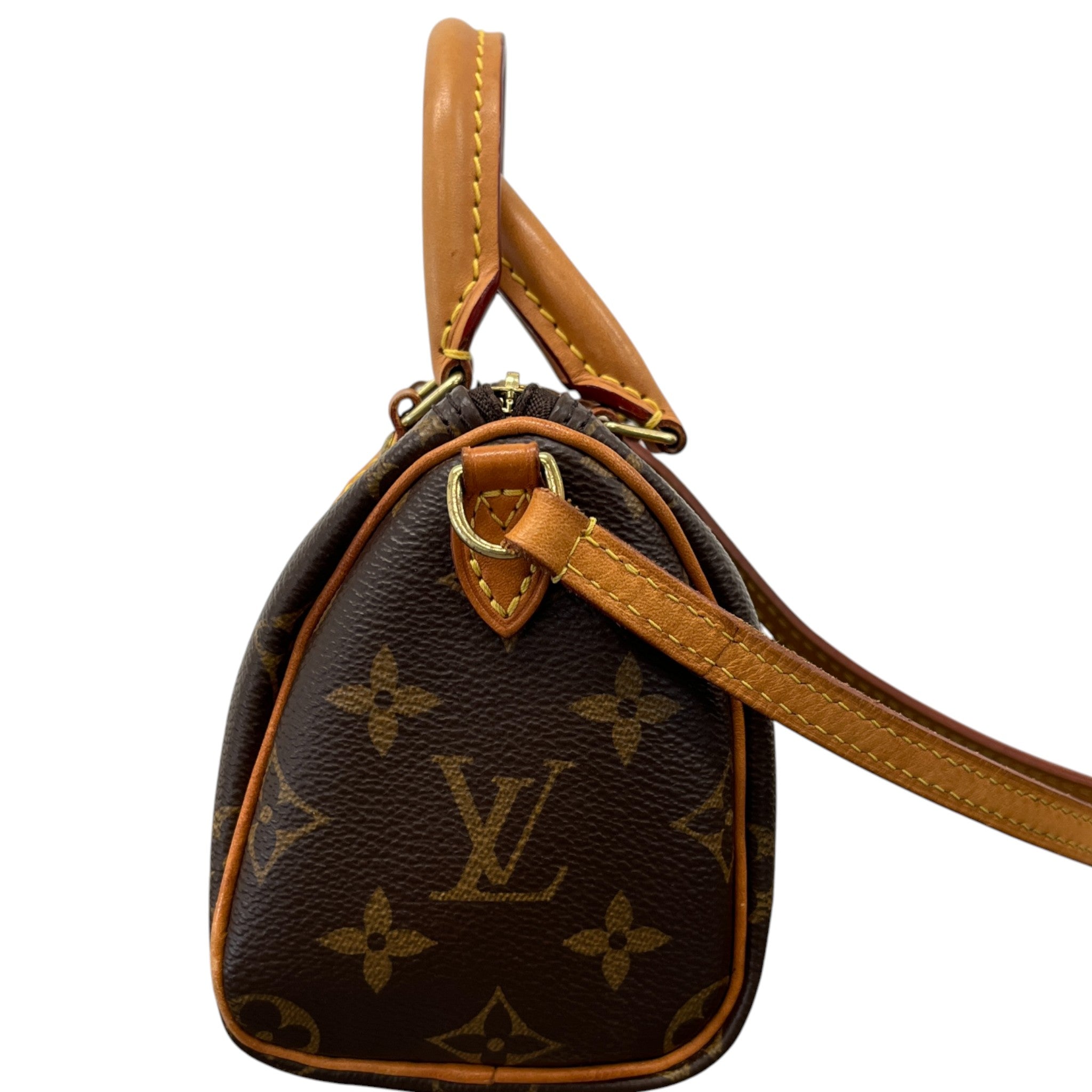Women's Monogram Nano Speedy Bag Brown