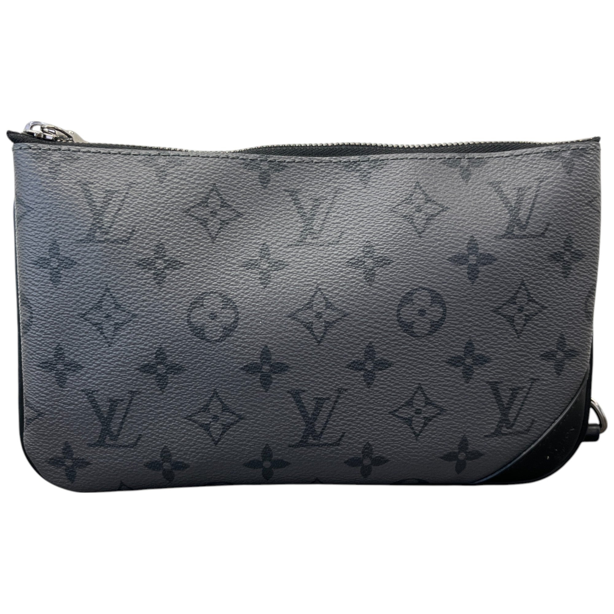 Men's Monogram Eclipse Trio Messenger Bag Black