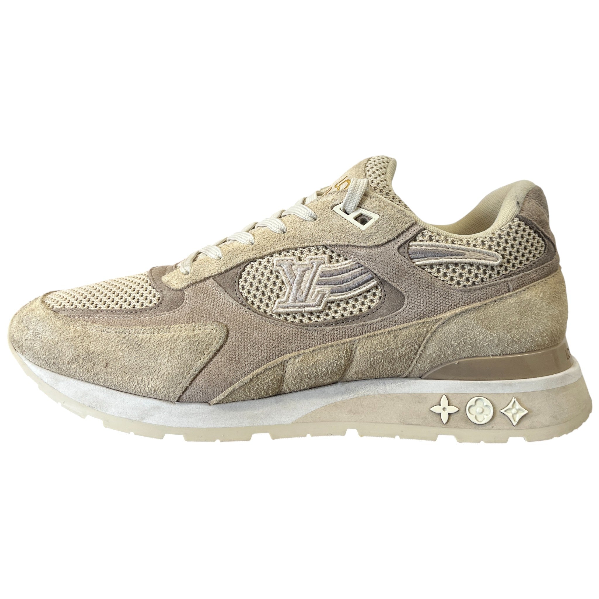 Men's Run Away Low Trainers Beige Size EU 44 / UK 10
