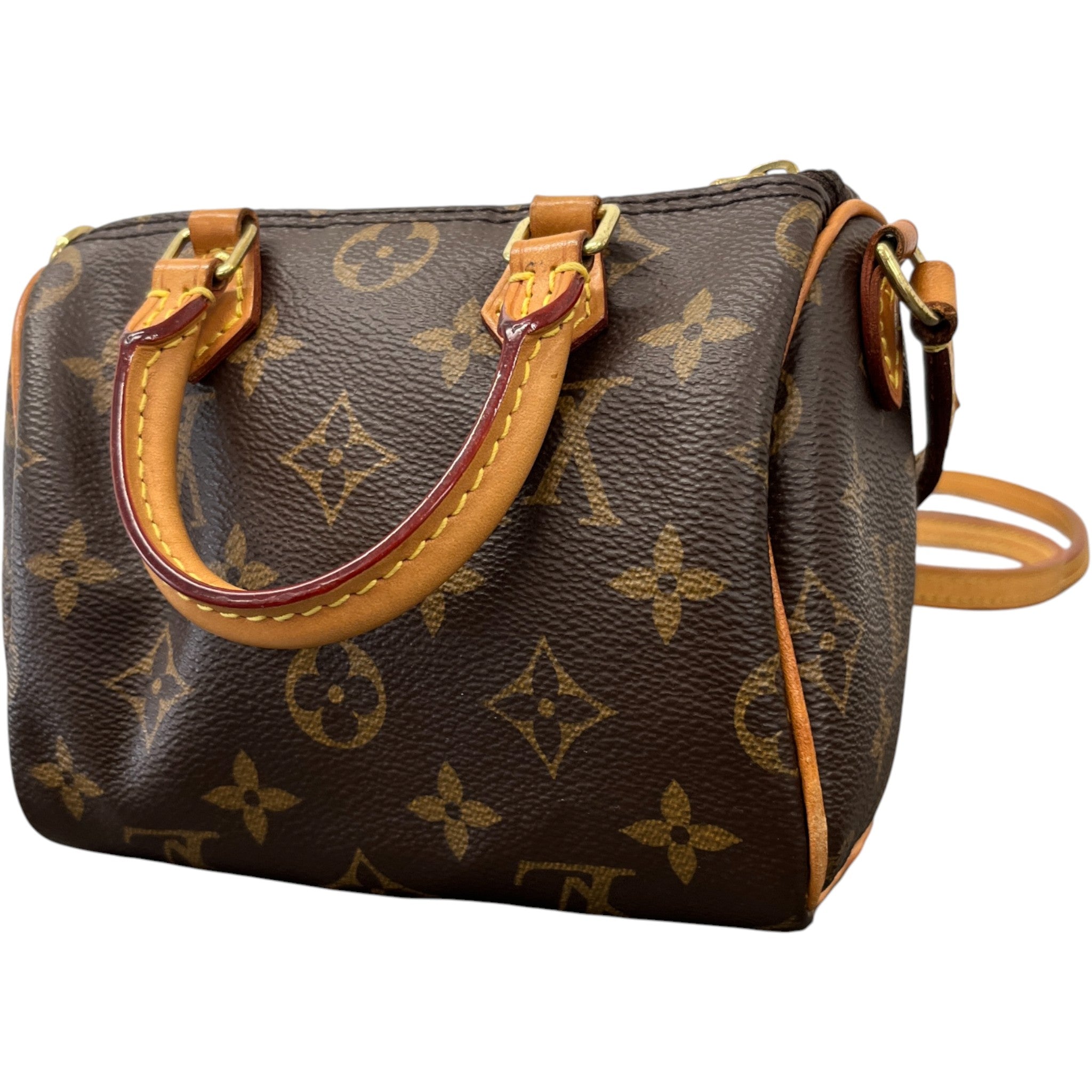 Women's Monogram Nano Speedy Bag Brown