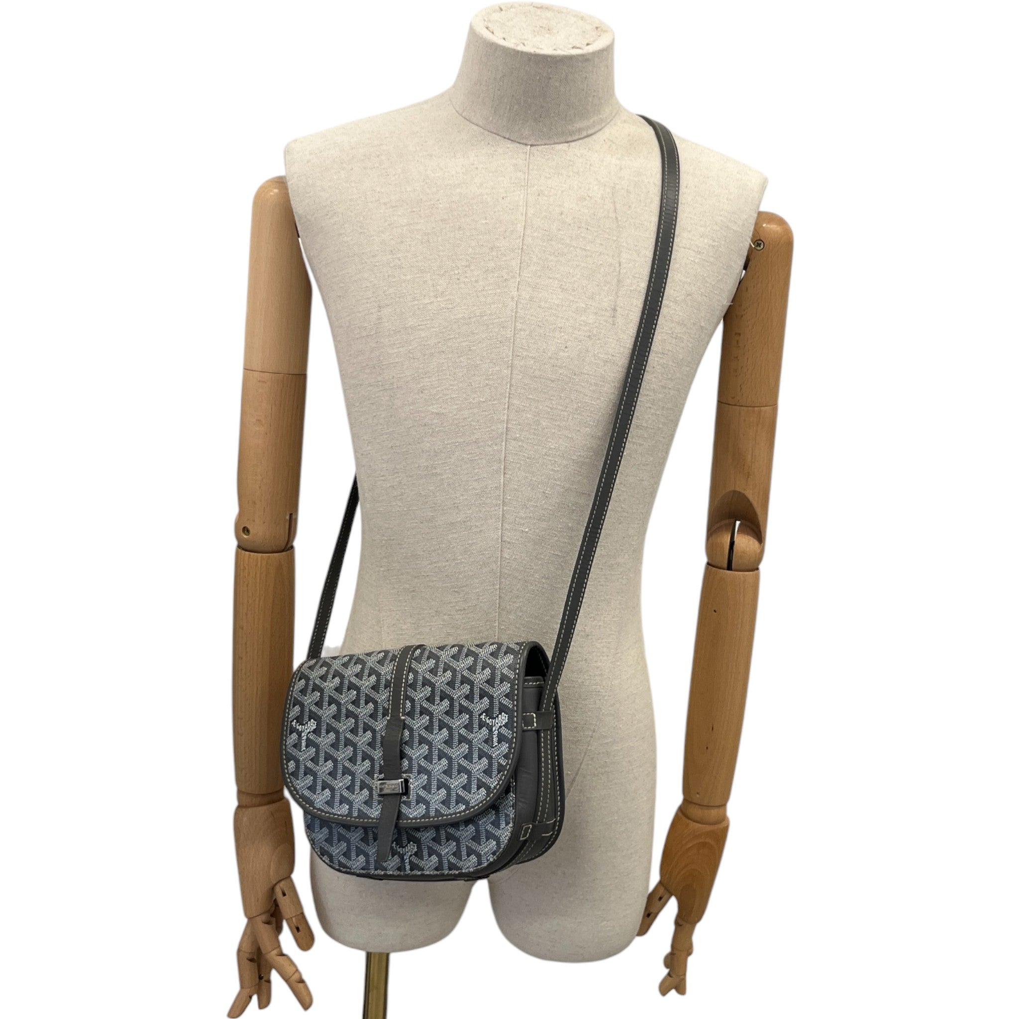 Men's Belvedere Pm Messenger Bag Grey