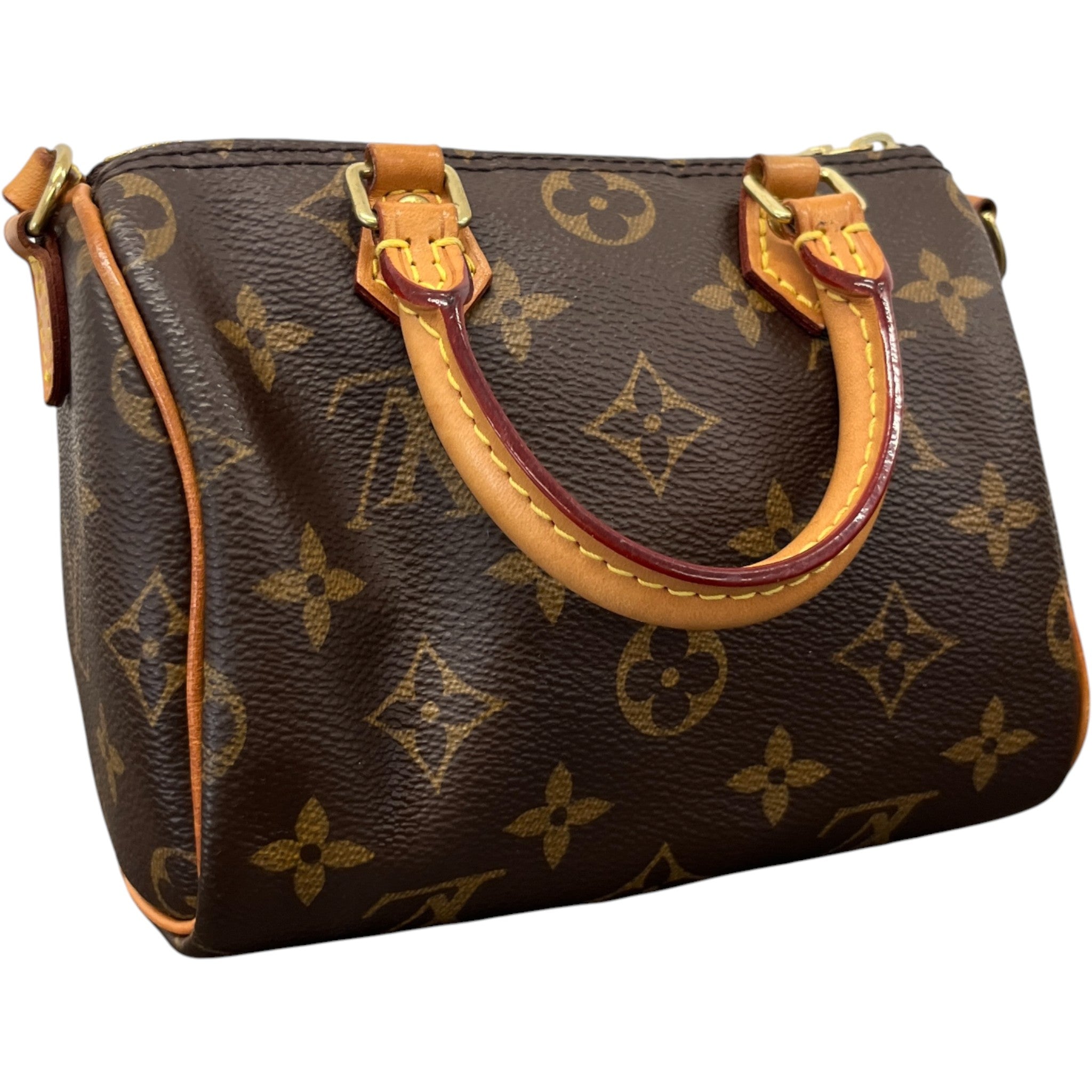 Women's Monogram Nano Speedy Bag Brown