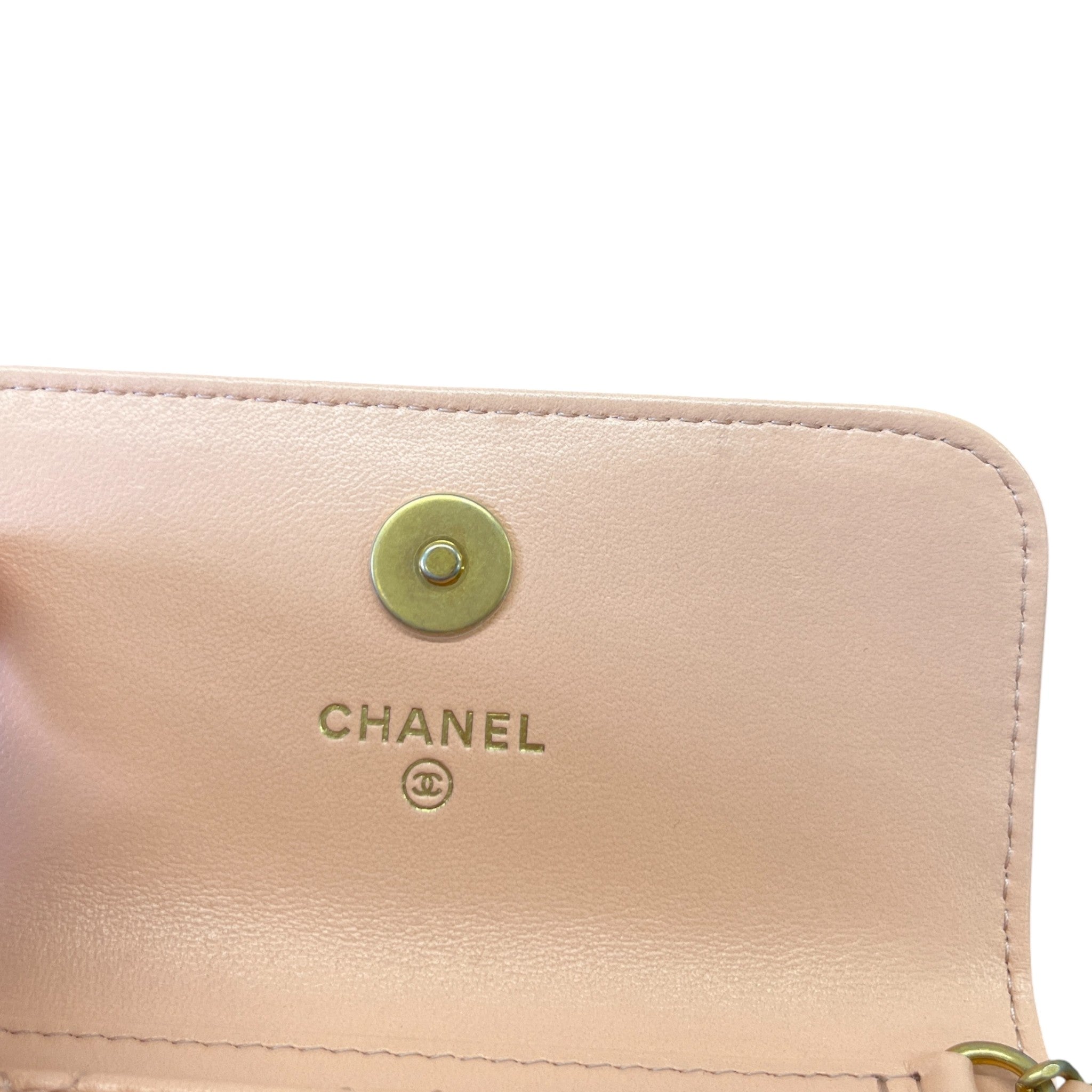 Women's Pearl Crush Lambskin Handbag Pink