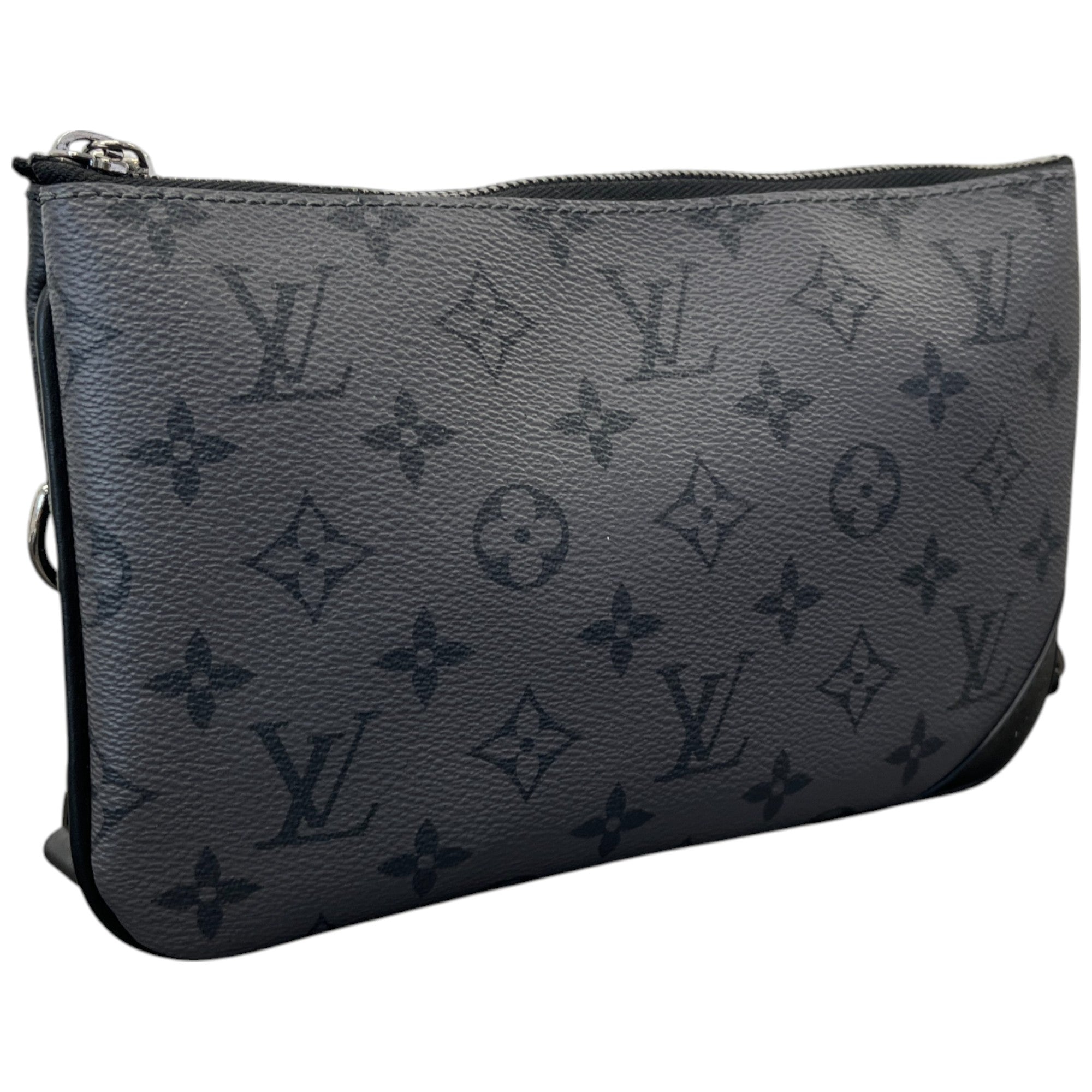 Men's Monogram Eclipse Trio Messenger Bag Black