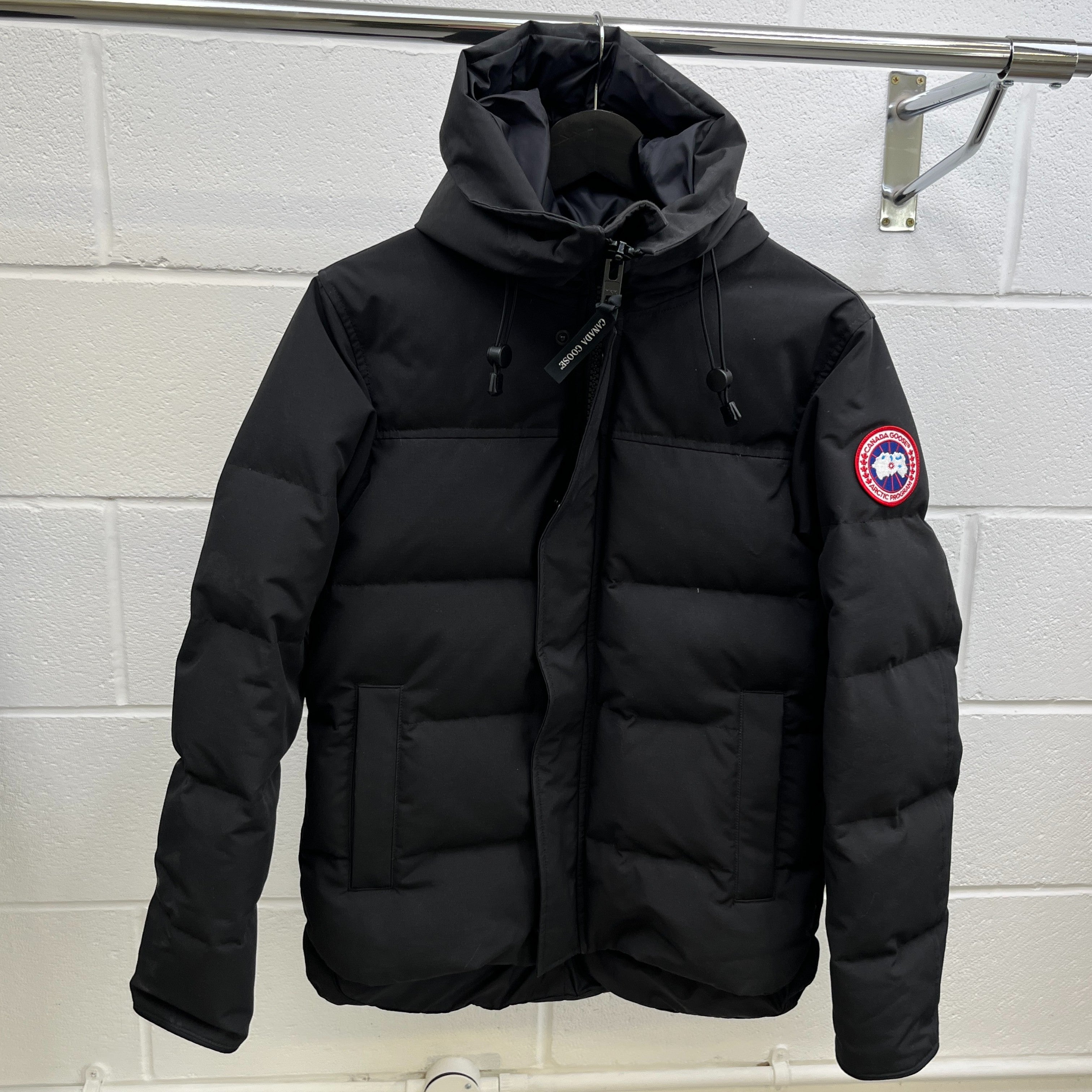 Men's Macmillan Parka Down Jacket Black Size XS