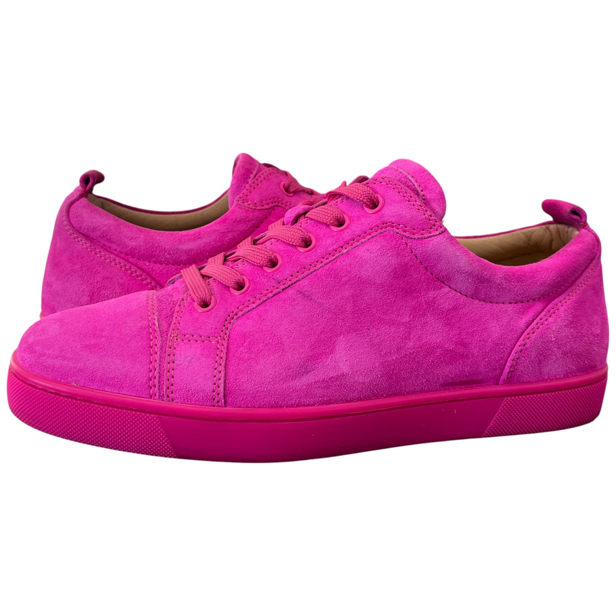 Men's Louis Junior Flat Low Trainers Pink Size EU 42 / UK 8