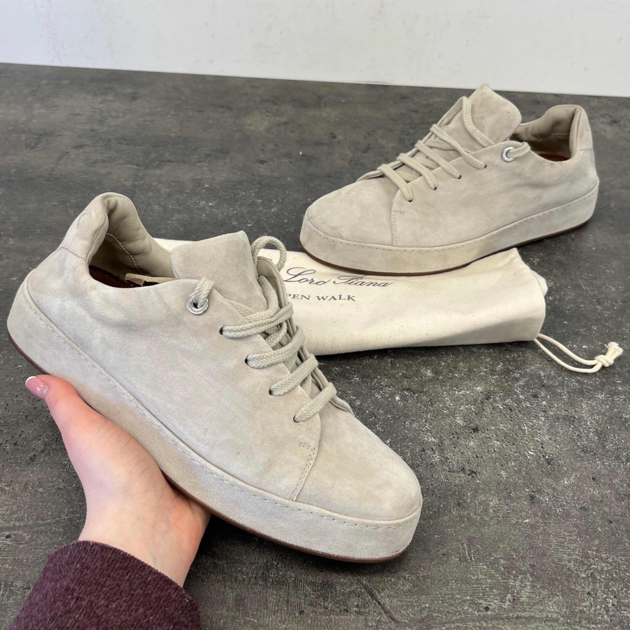 Women's Nuages Low Trainers Grey Size EU 39 / UK 6