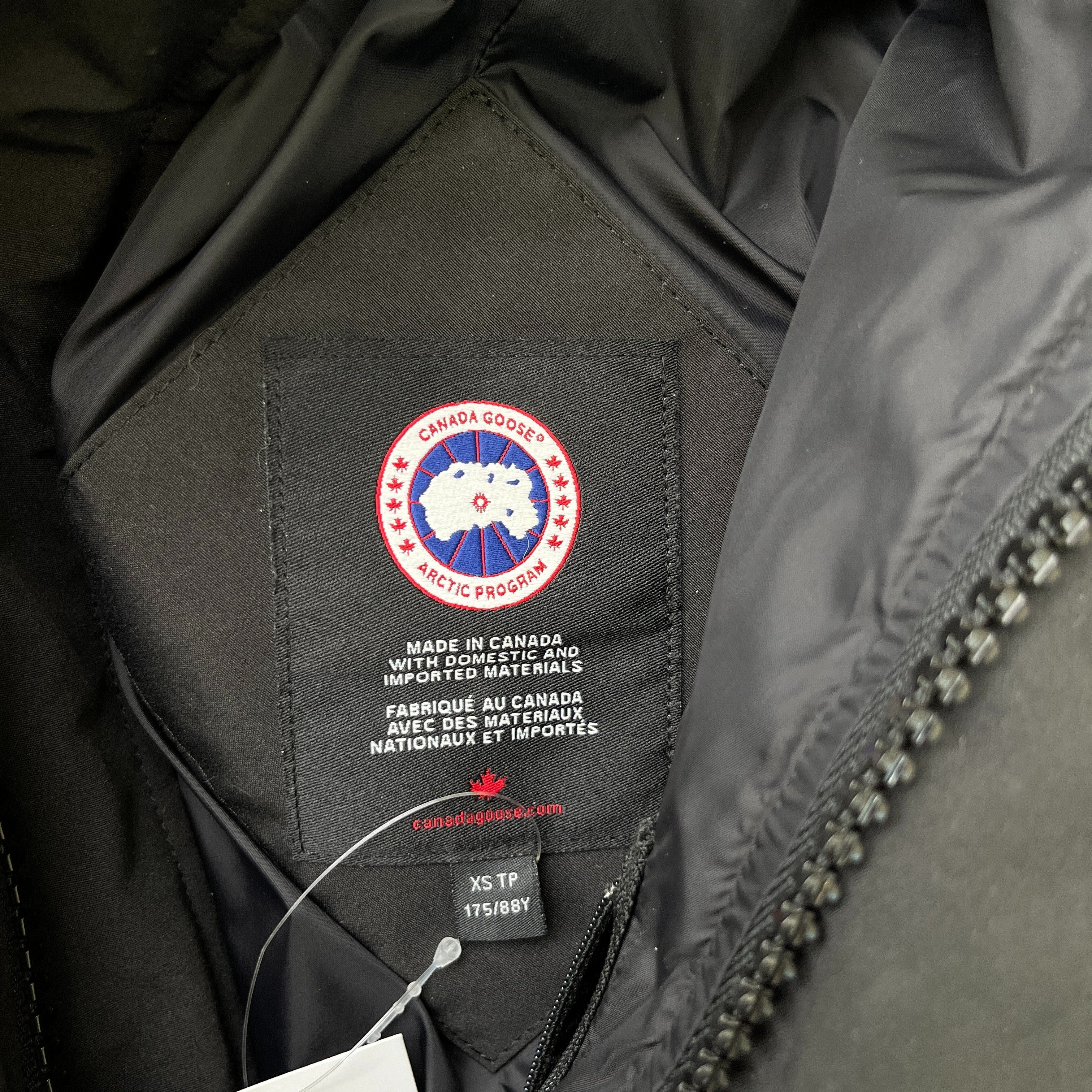 Men's Macmillan Parka Down Jacket Black Size XS