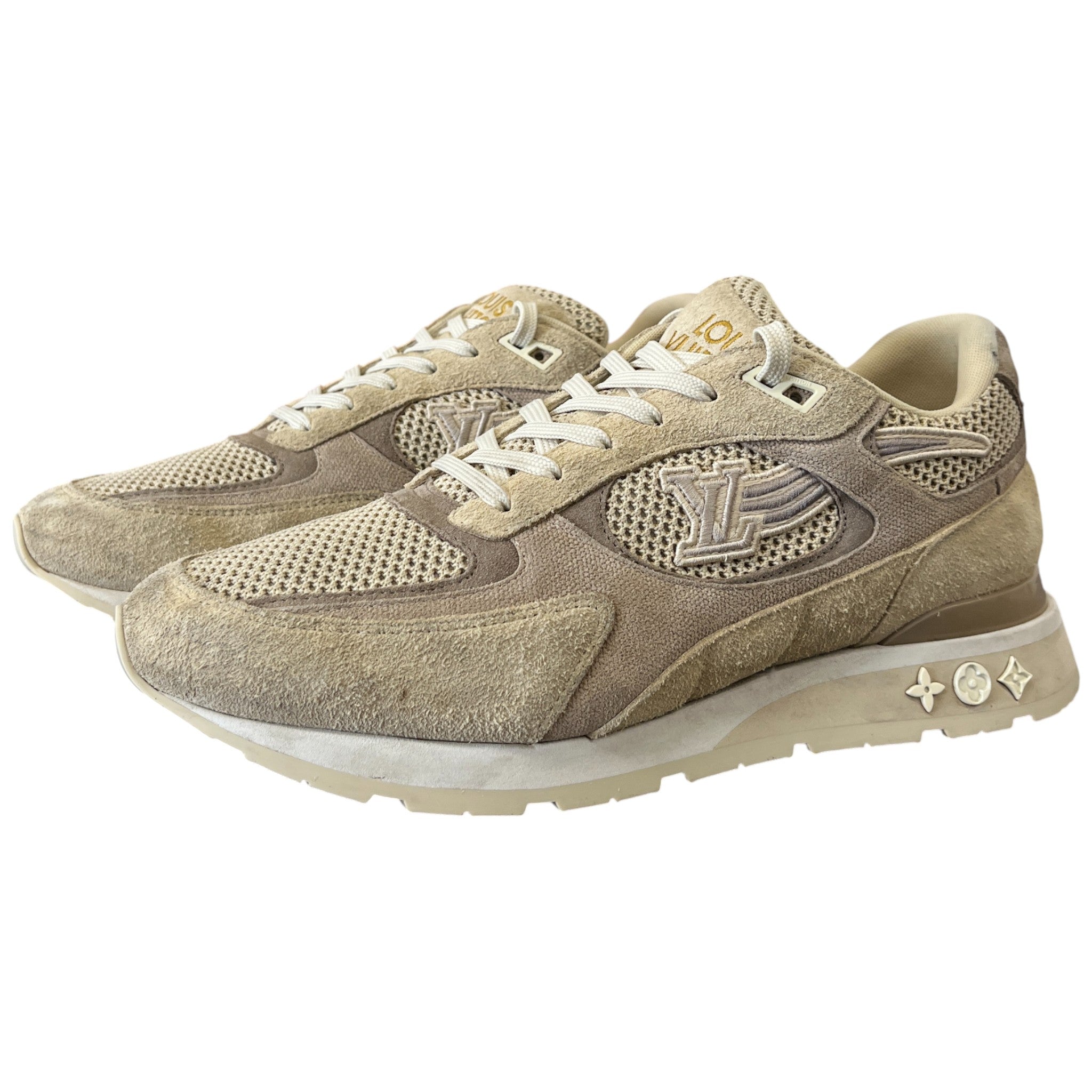 Men's Run Away Low Trainers Beige Size EU 44 / UK 10