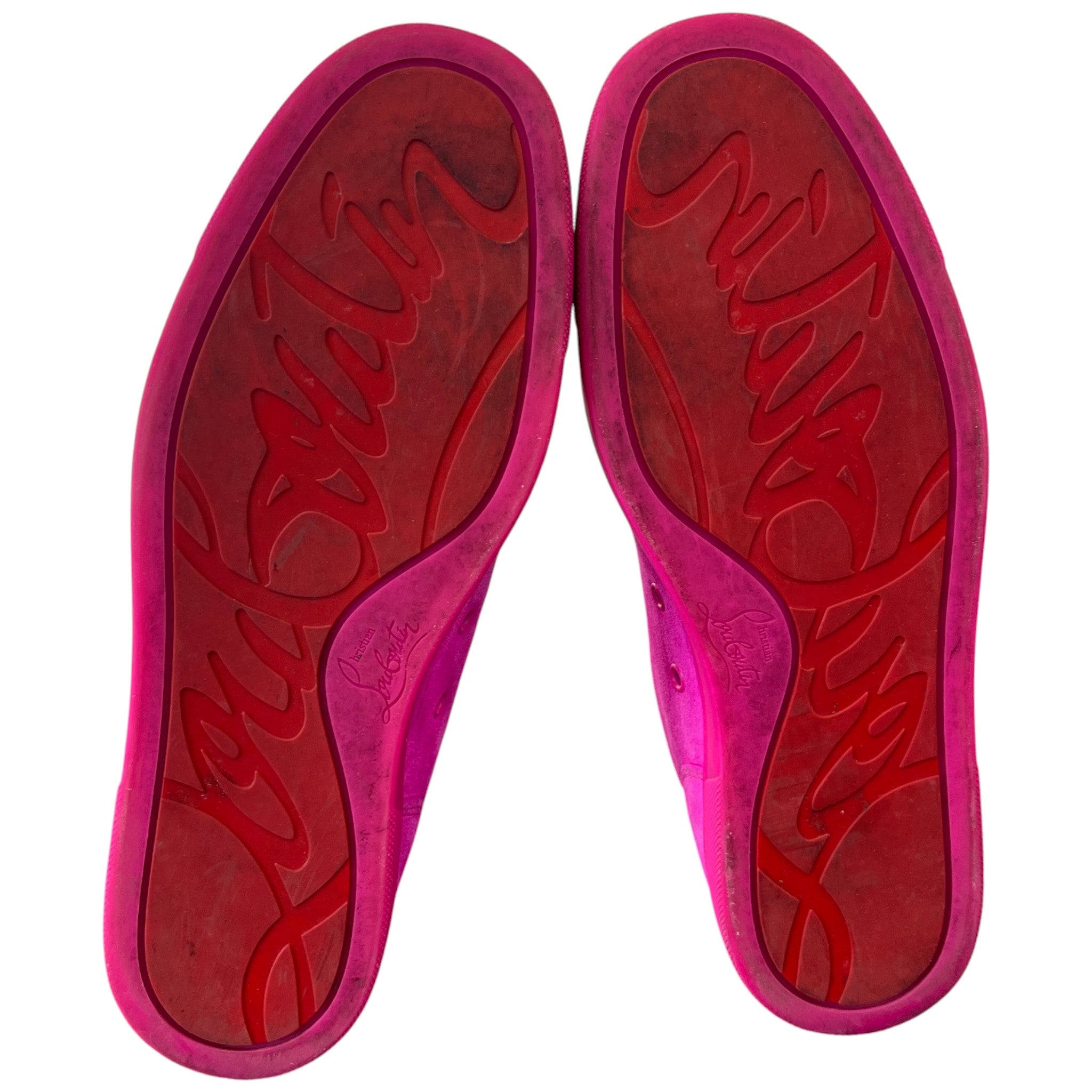 Men's Louis Junior Flat Low Trainers Pink Size EU 42 / UK 8