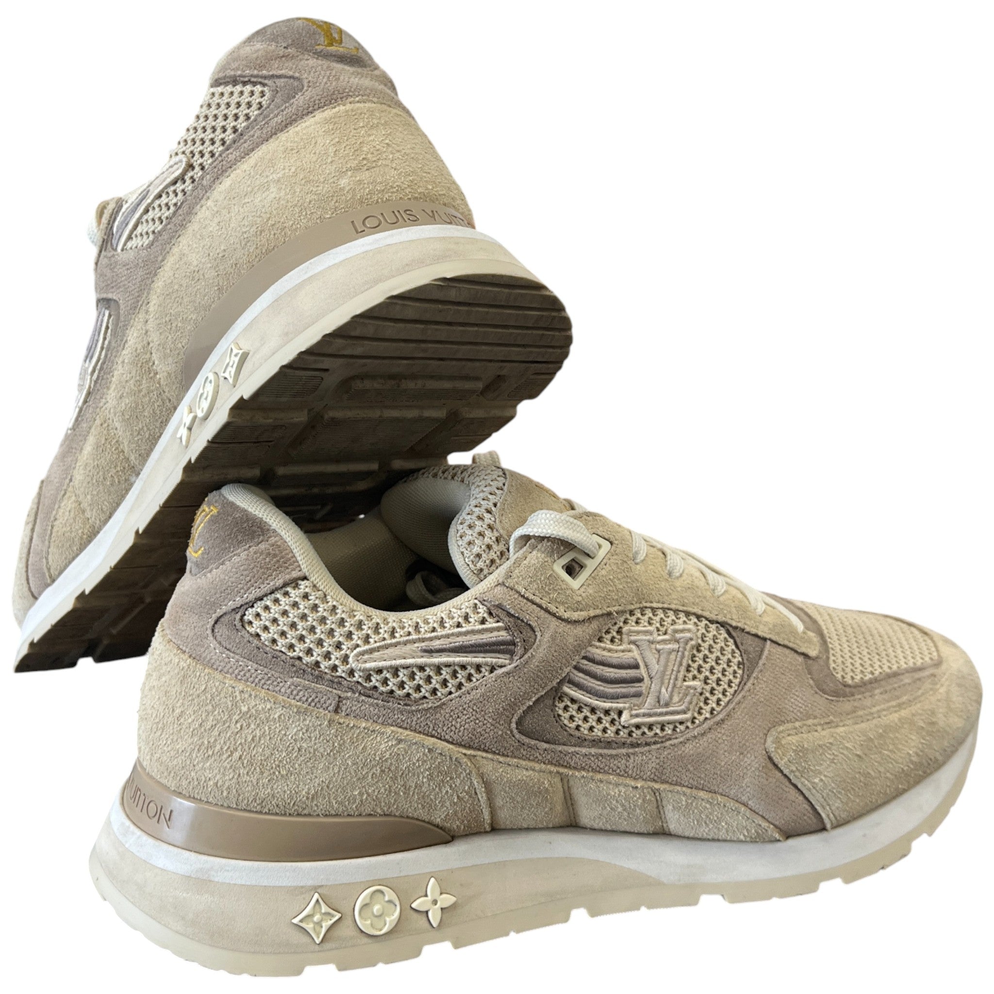Men's Run Away Low Trainers Beige Size EU 44 / UK 10
