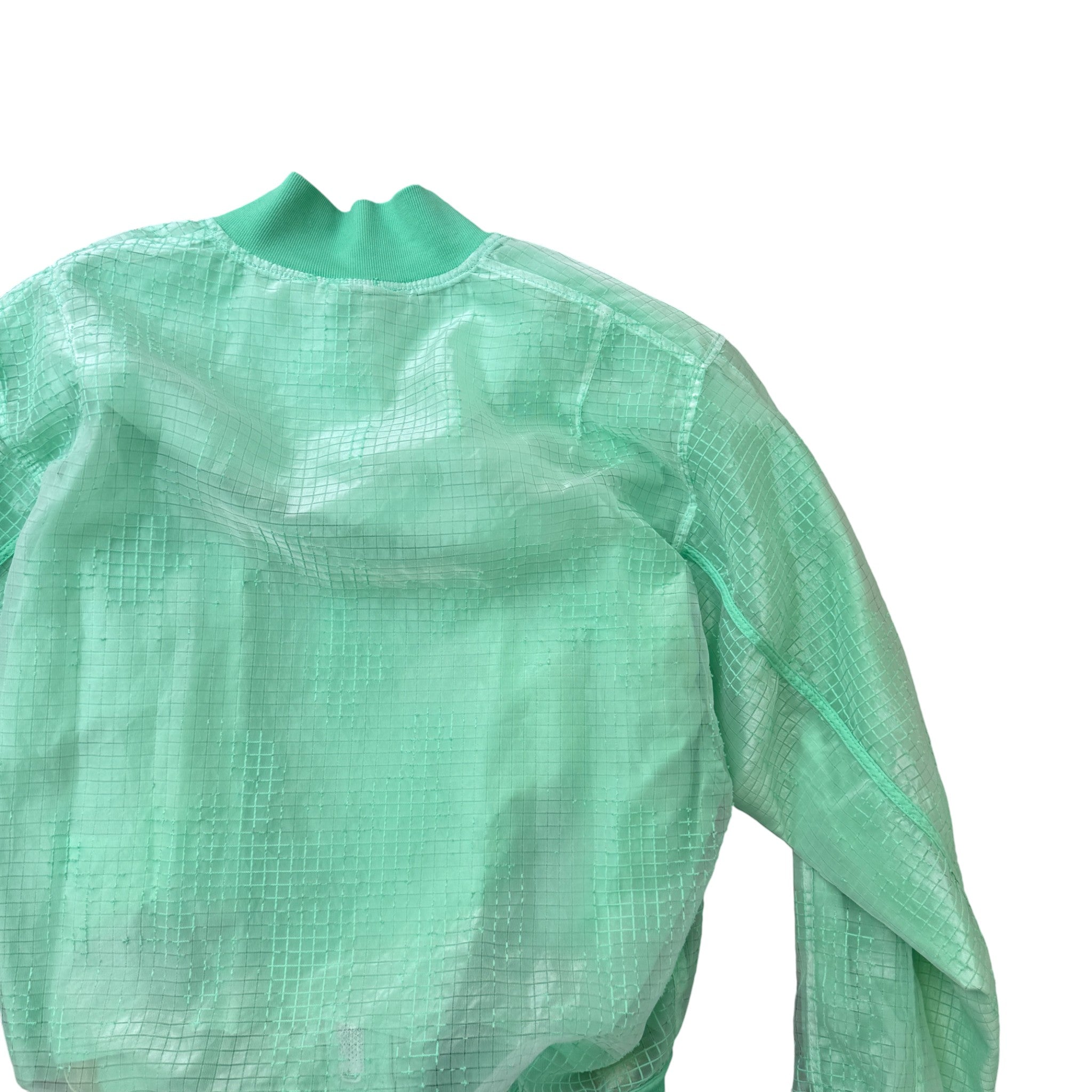 Men's Shadow Project Applique Logo Jacket Green Size S