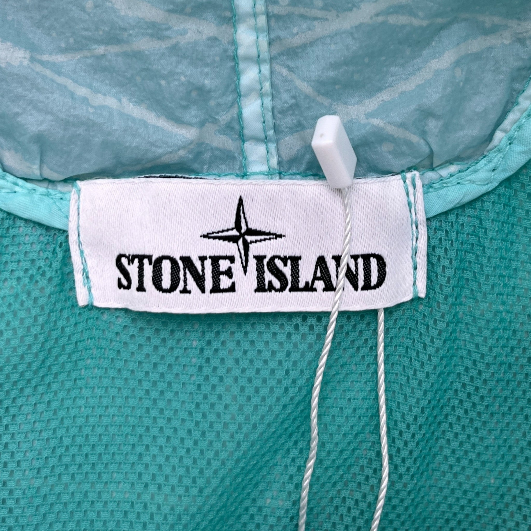 Men's Reflective Grid On Lamy-Tc Windbreaker Blue Size M