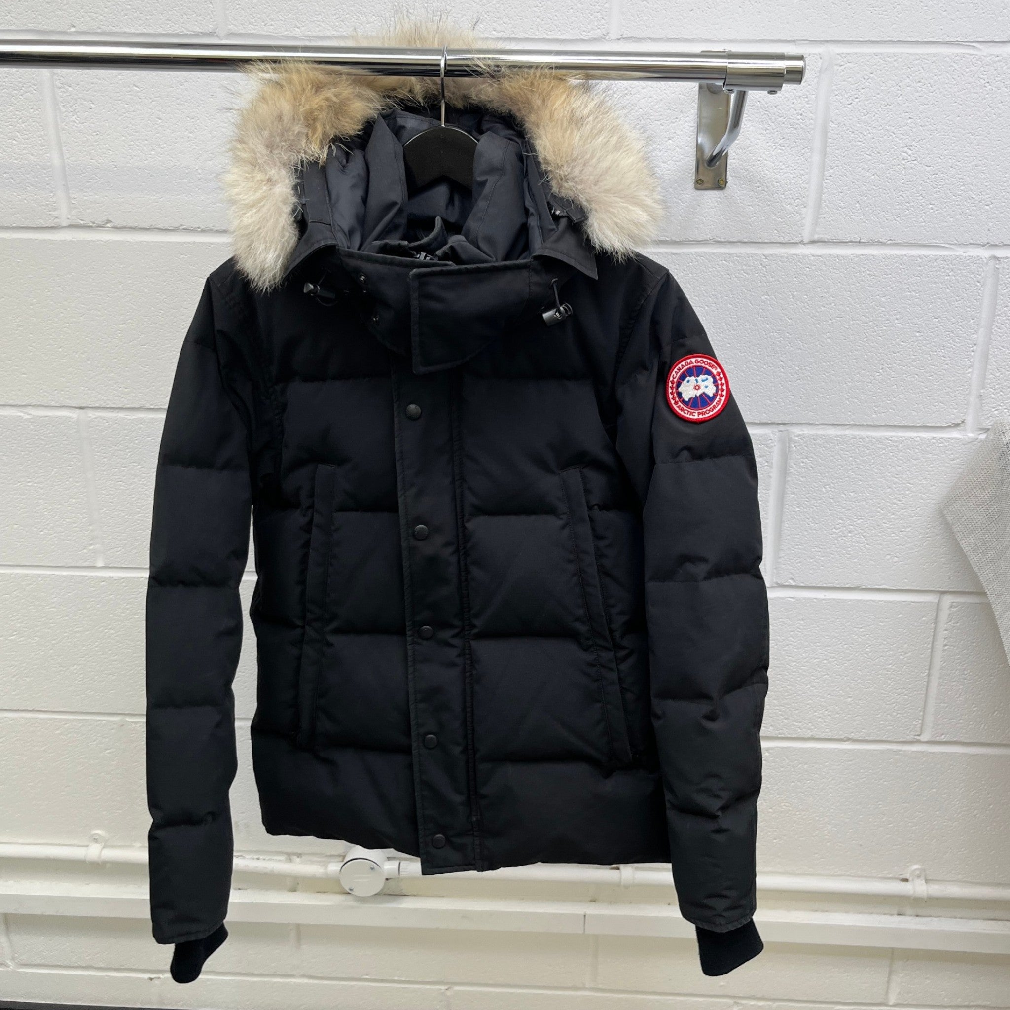 Men's Wyndham Down Jacket Black Size XS