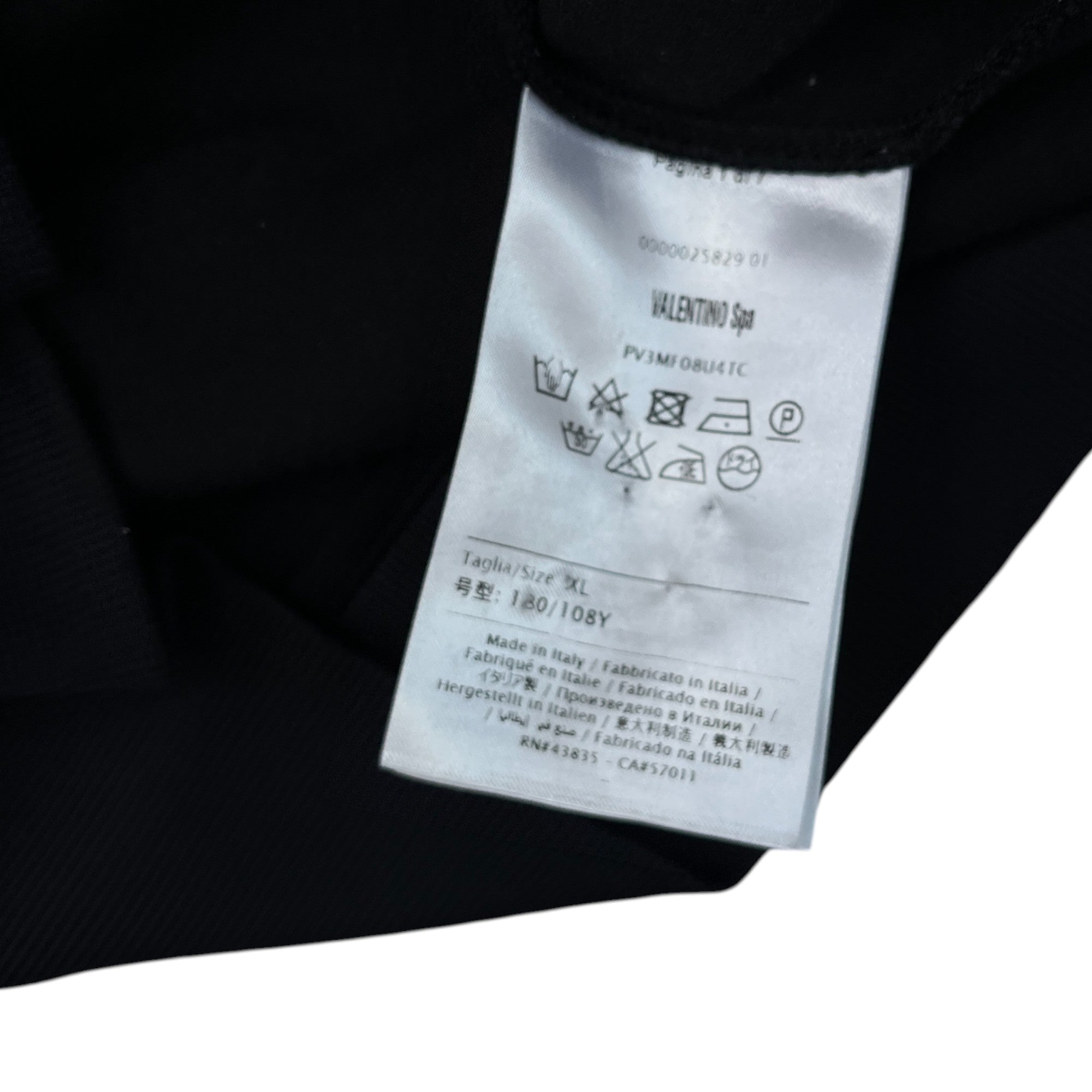 Men's Rockstud Track Jacket Black Size XL