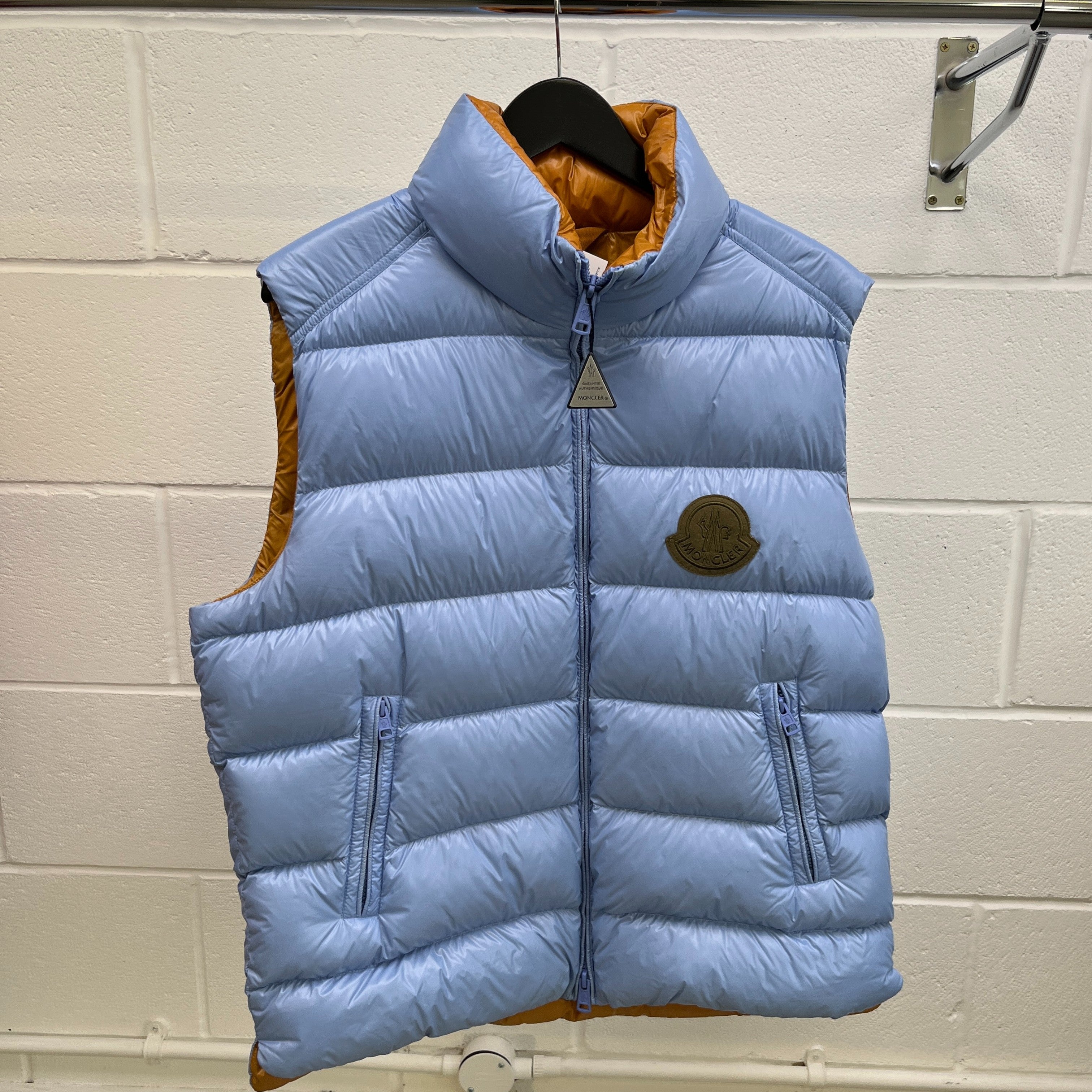 Men's Parke Gilet Blue Size 4 / XL