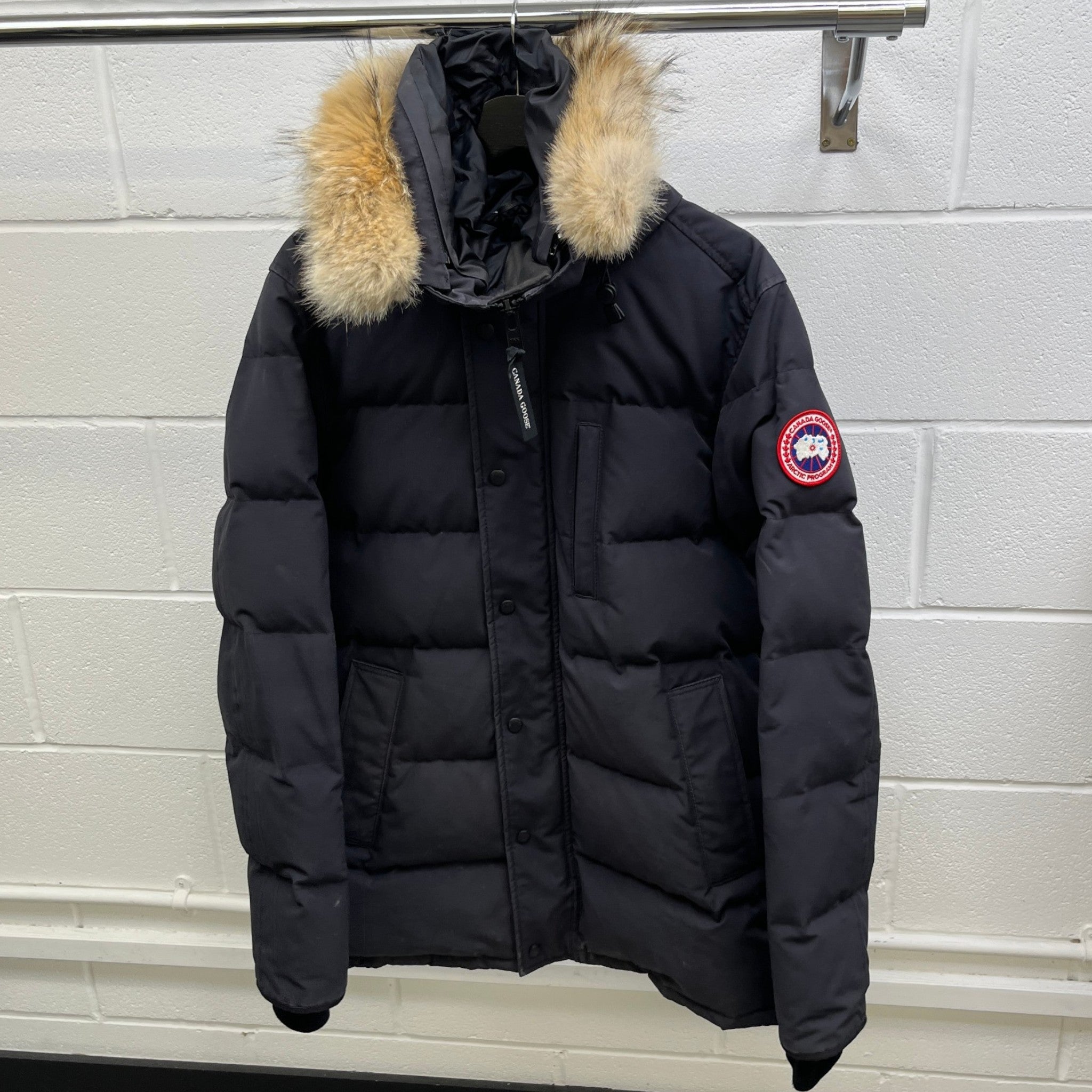 Men's Carson Parka Down Jacket Black Size M