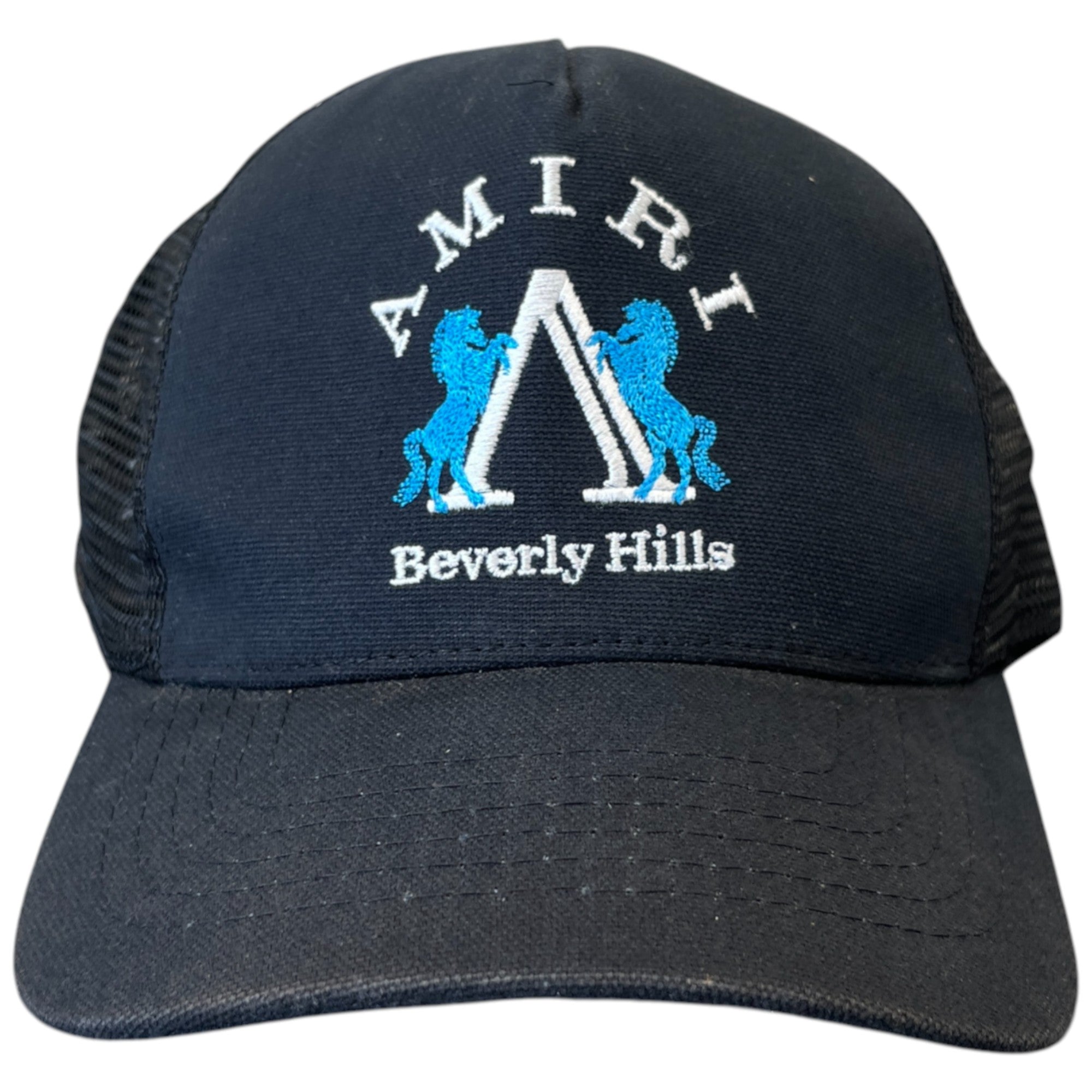 Men's Embroidered Logo Hat Black