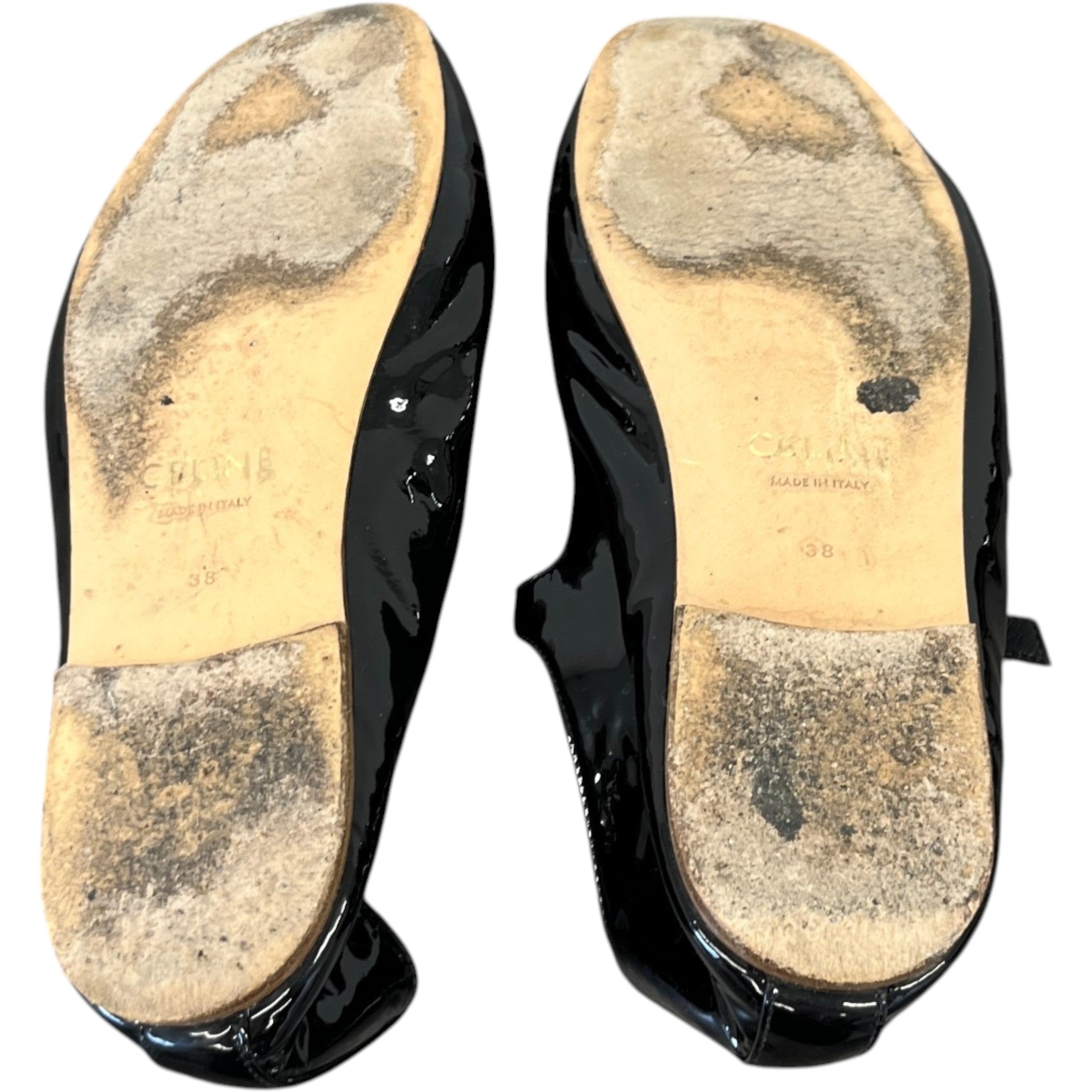 Women's Double Strap Mary Jane Mules Black Size EU 38 / UK 5