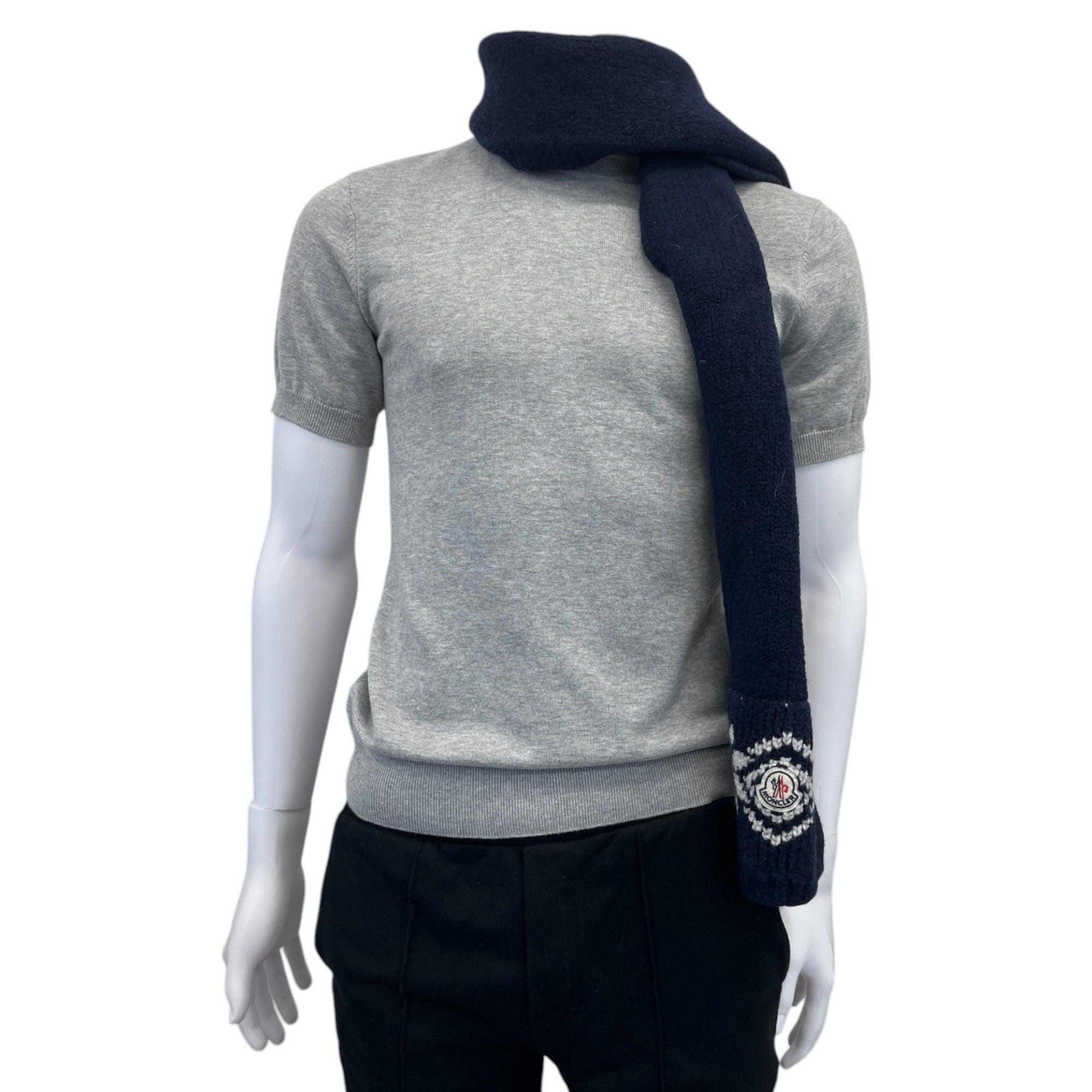 Men's Logo Scarf Navy