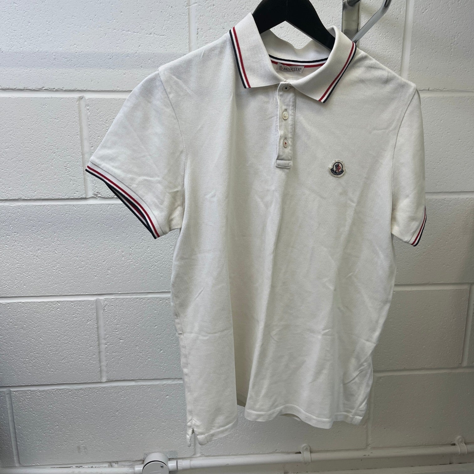 Men's Maglia Polo Shirt White Size M