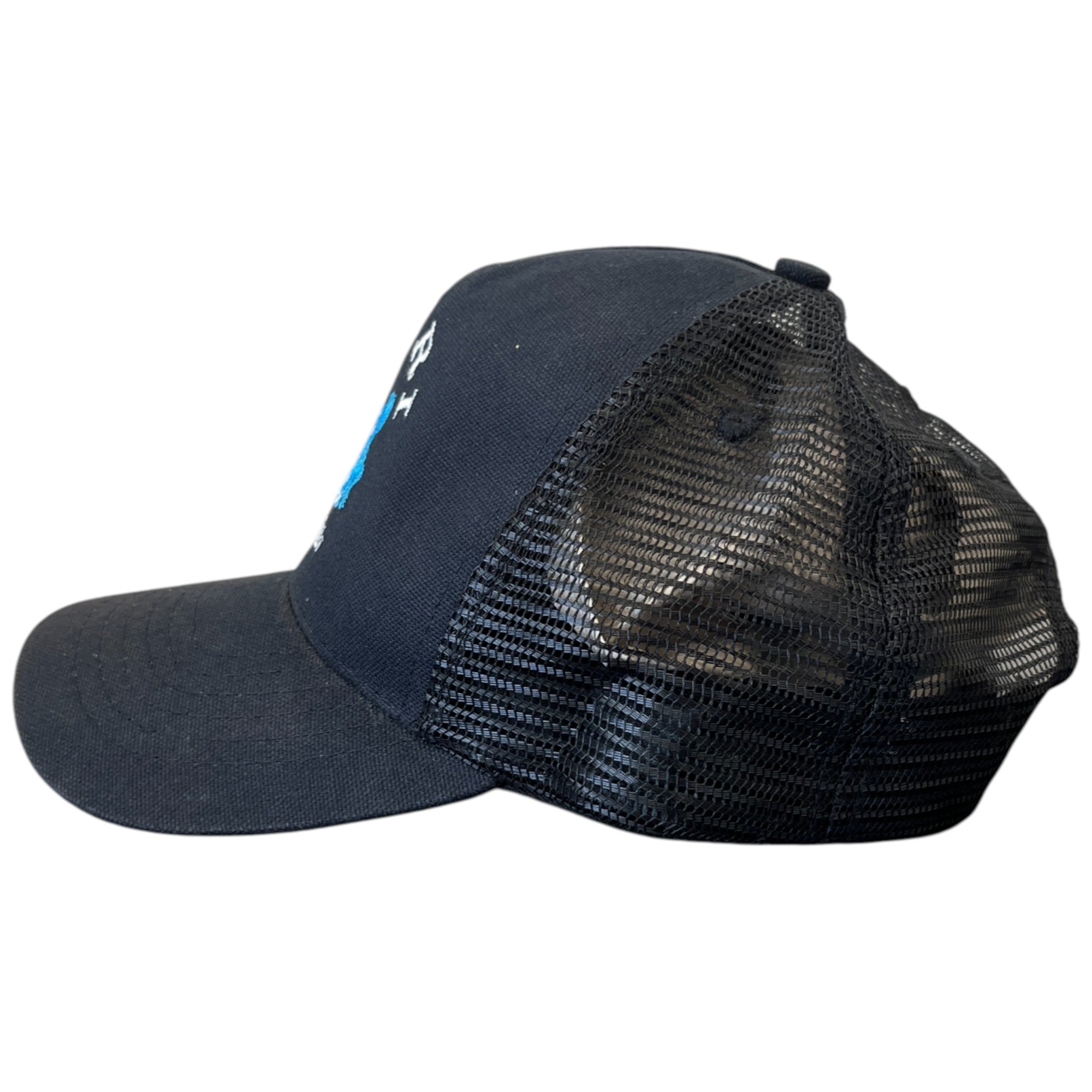 Men's Embroidered Logo Hat Black