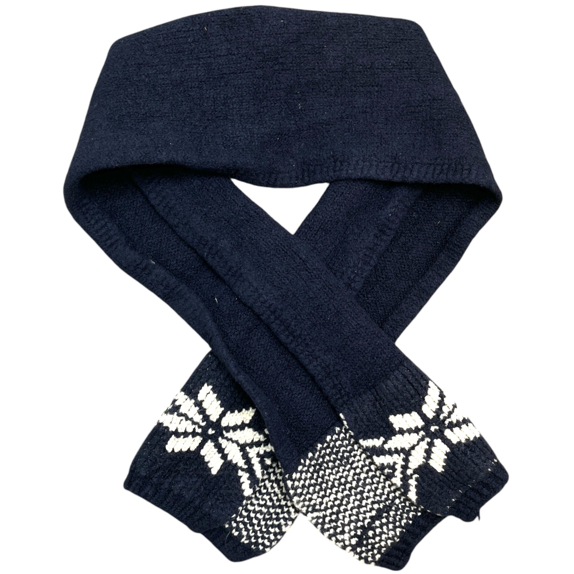 Men's Logo Scarf Navy