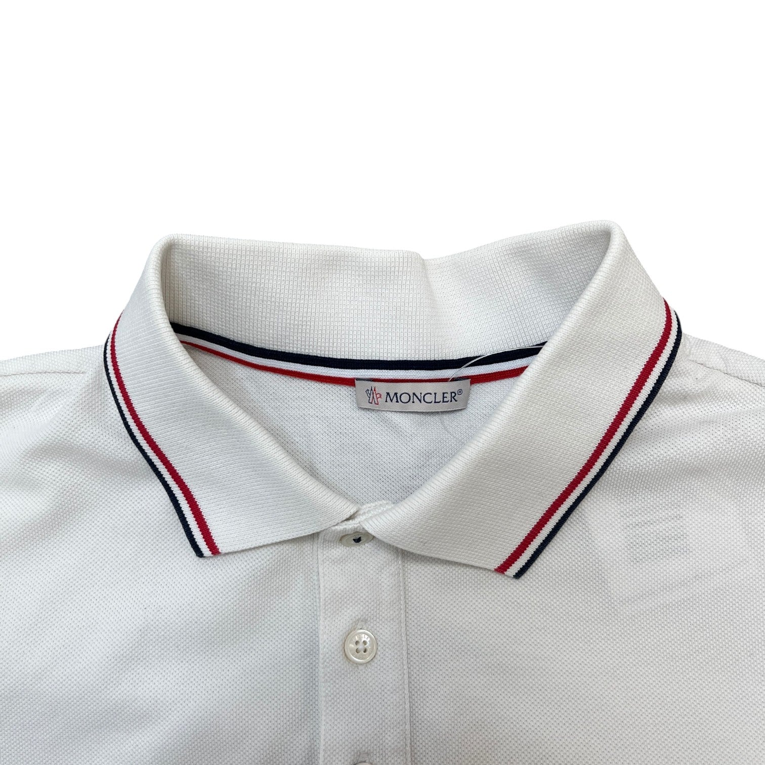 Men's Maglia Polo Shirt White Size M