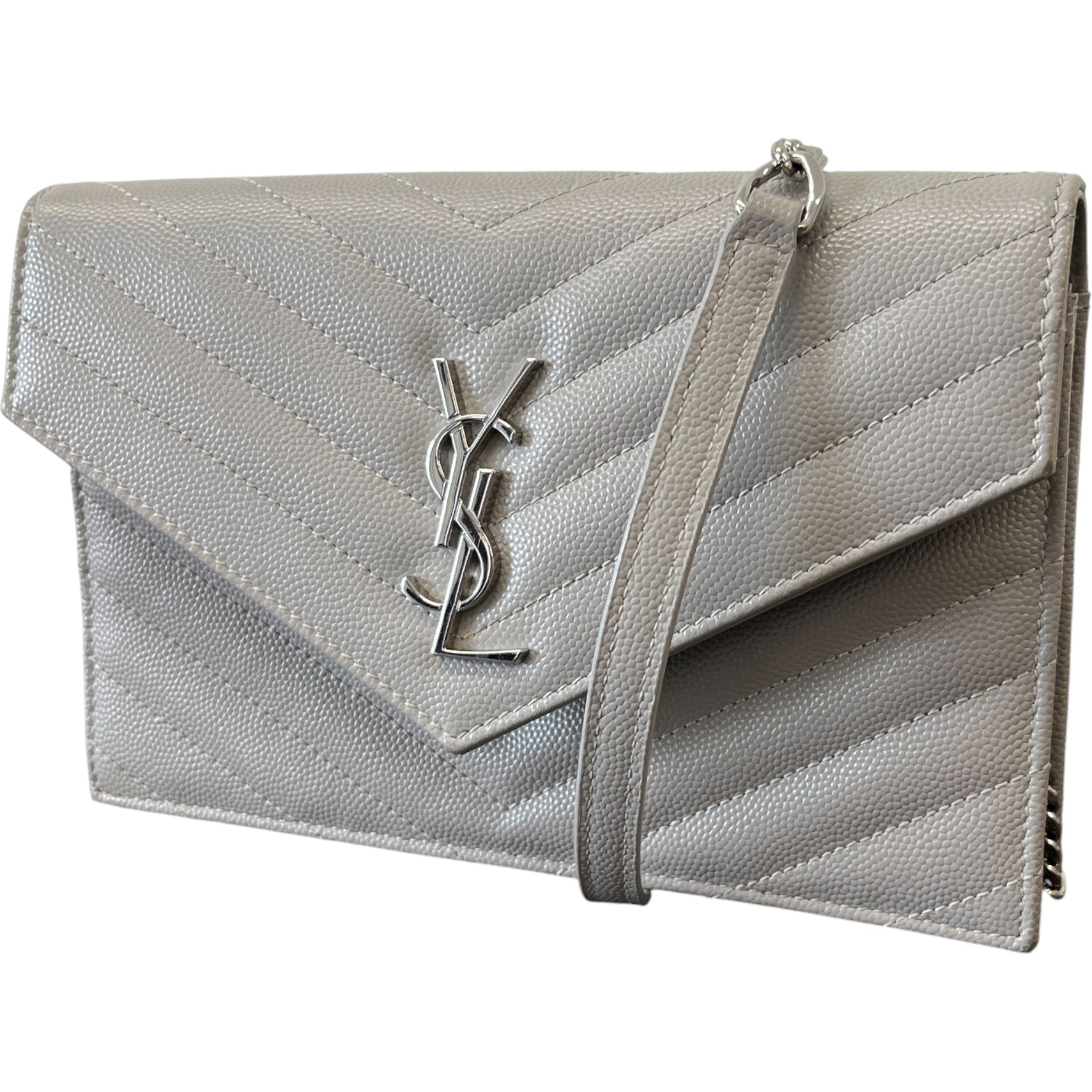 Women's Cassandre Envelope Chain Bag Grey