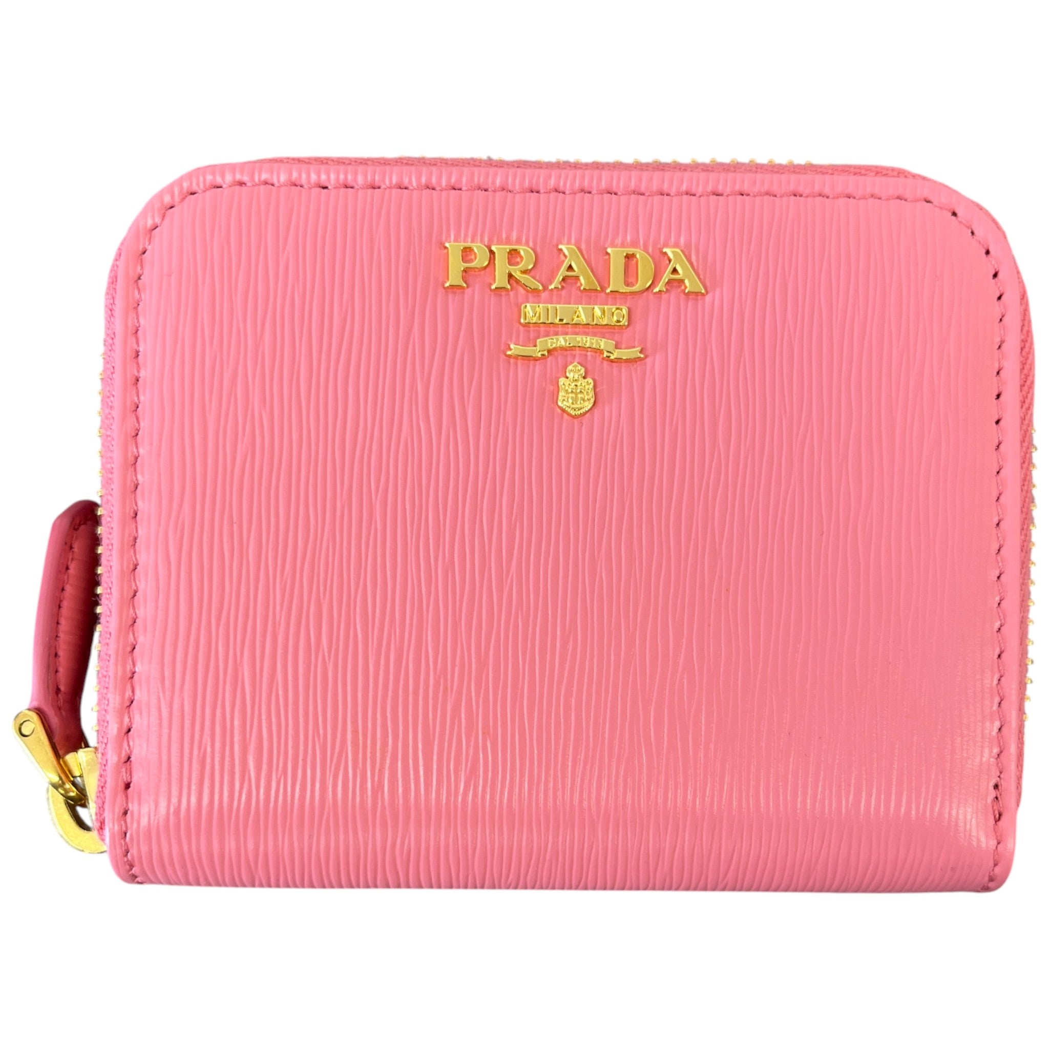 Women's Saffiano Zip-Around Purse Pink