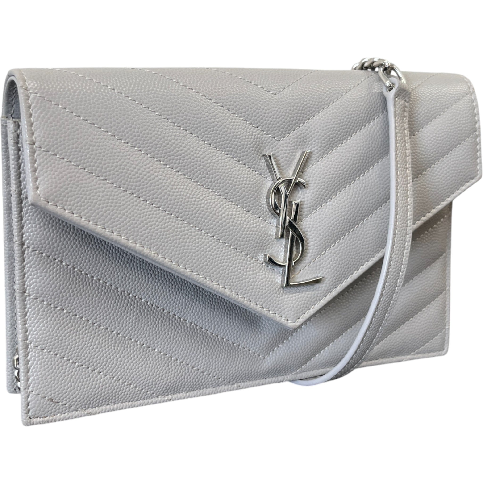 Women's Cassandre Envelope Chain Bag Grey
