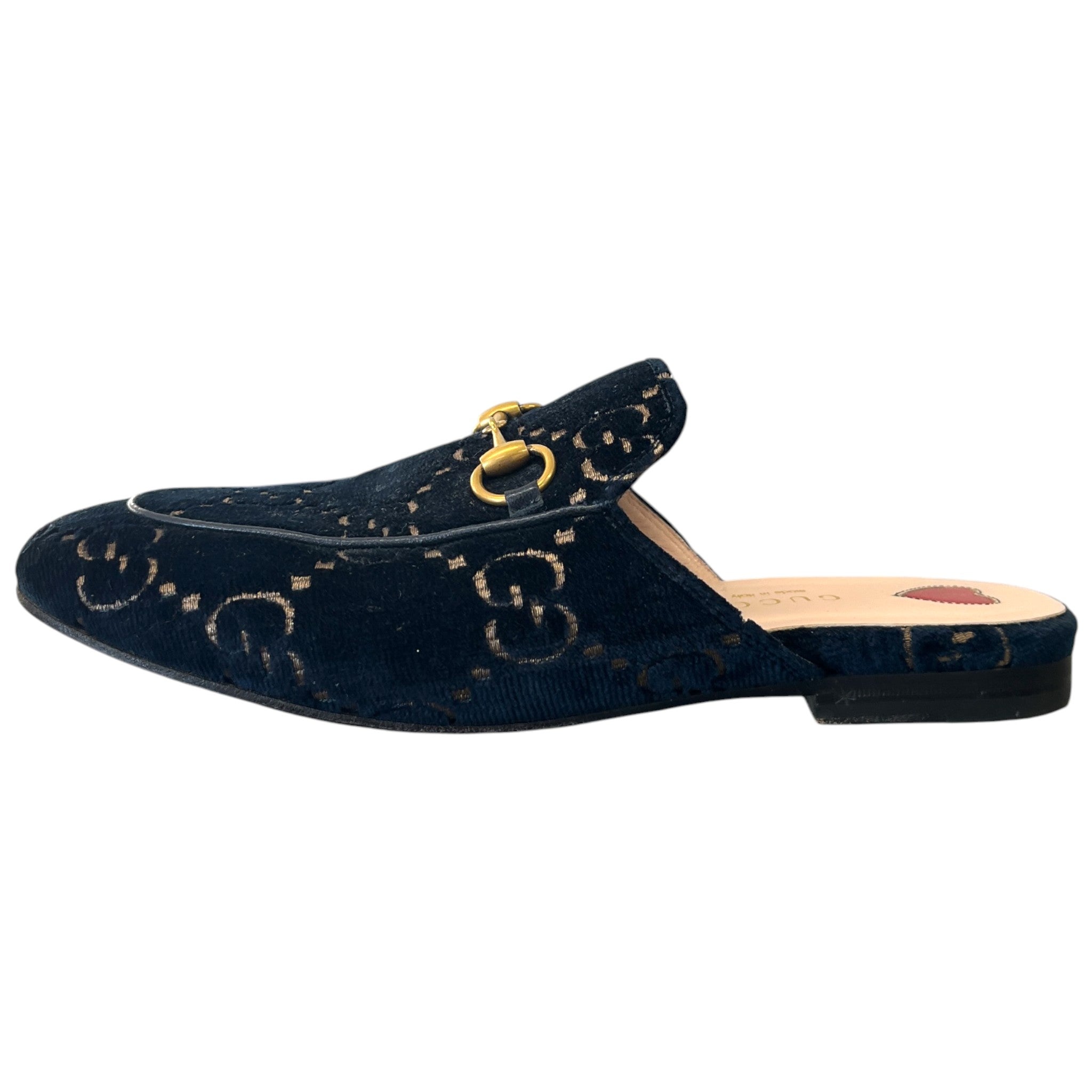 Women's Princetown Horsebit Mules Navy Size EU 36 / UK 3