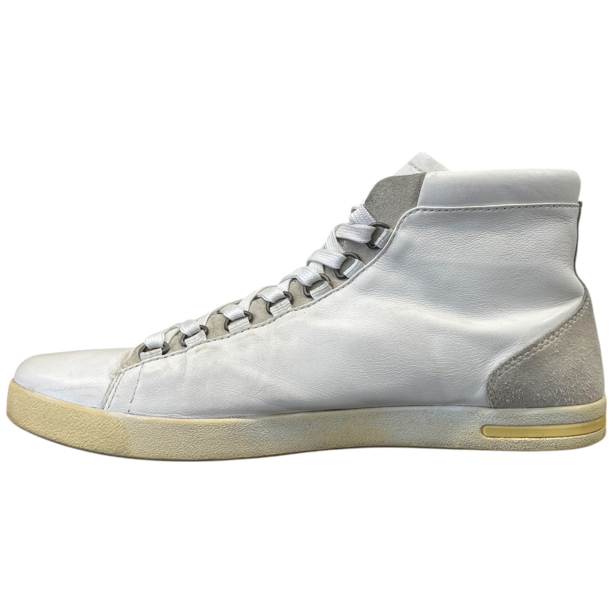 Men's Logo High Trainers White Size EU 41.5 / UK 7.5