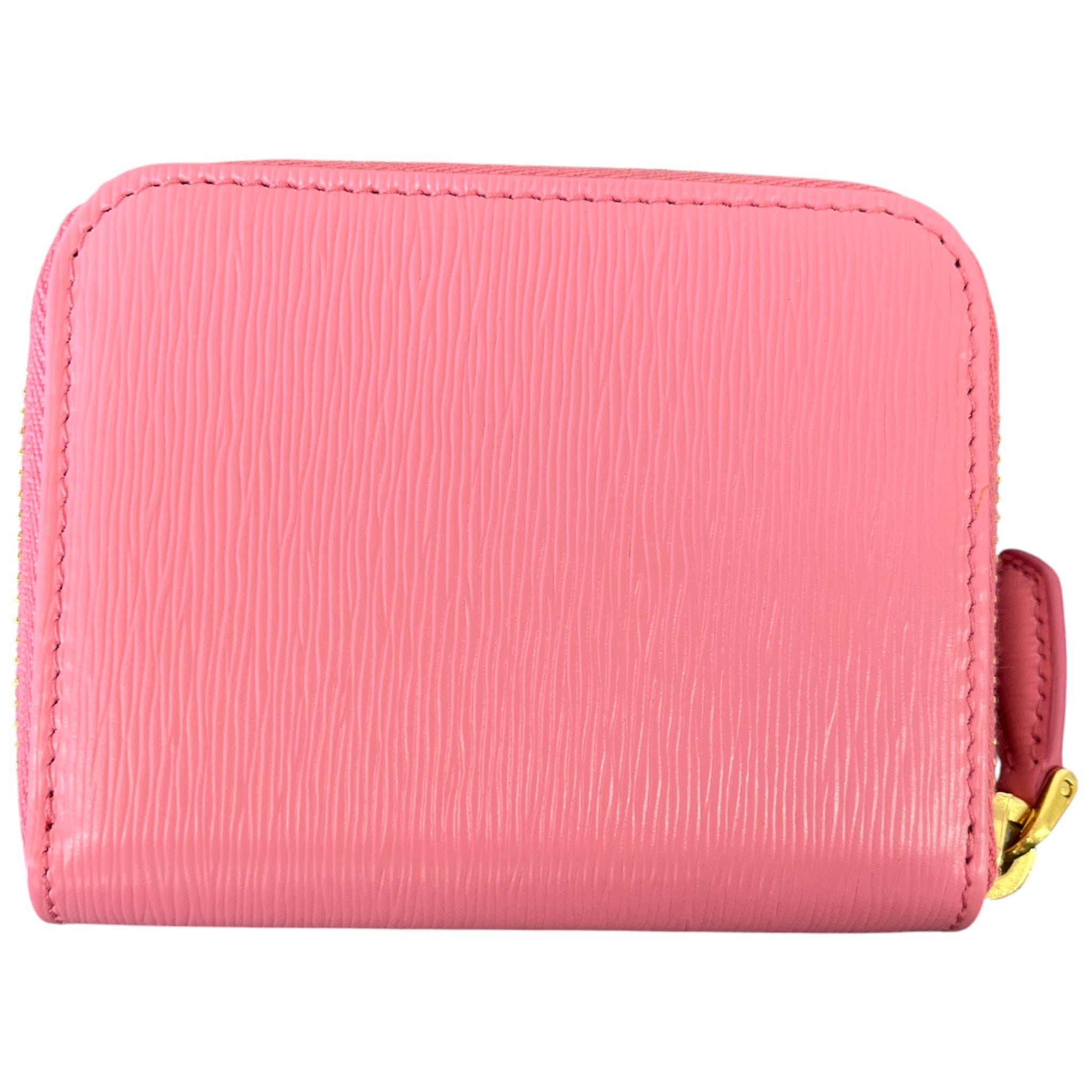 Women's Saffiano Zip-Around Purse Pink