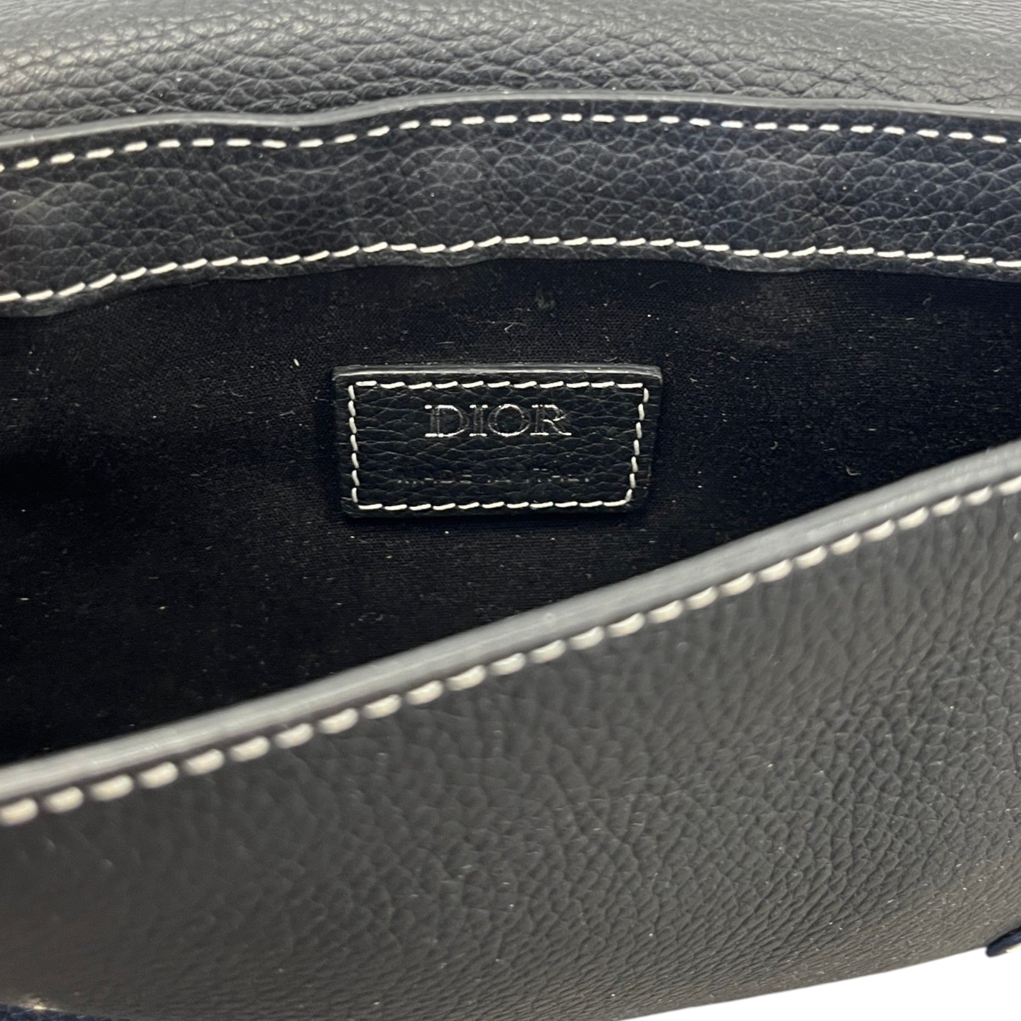 Men's X Kaws Saddle Messenger Bag Black