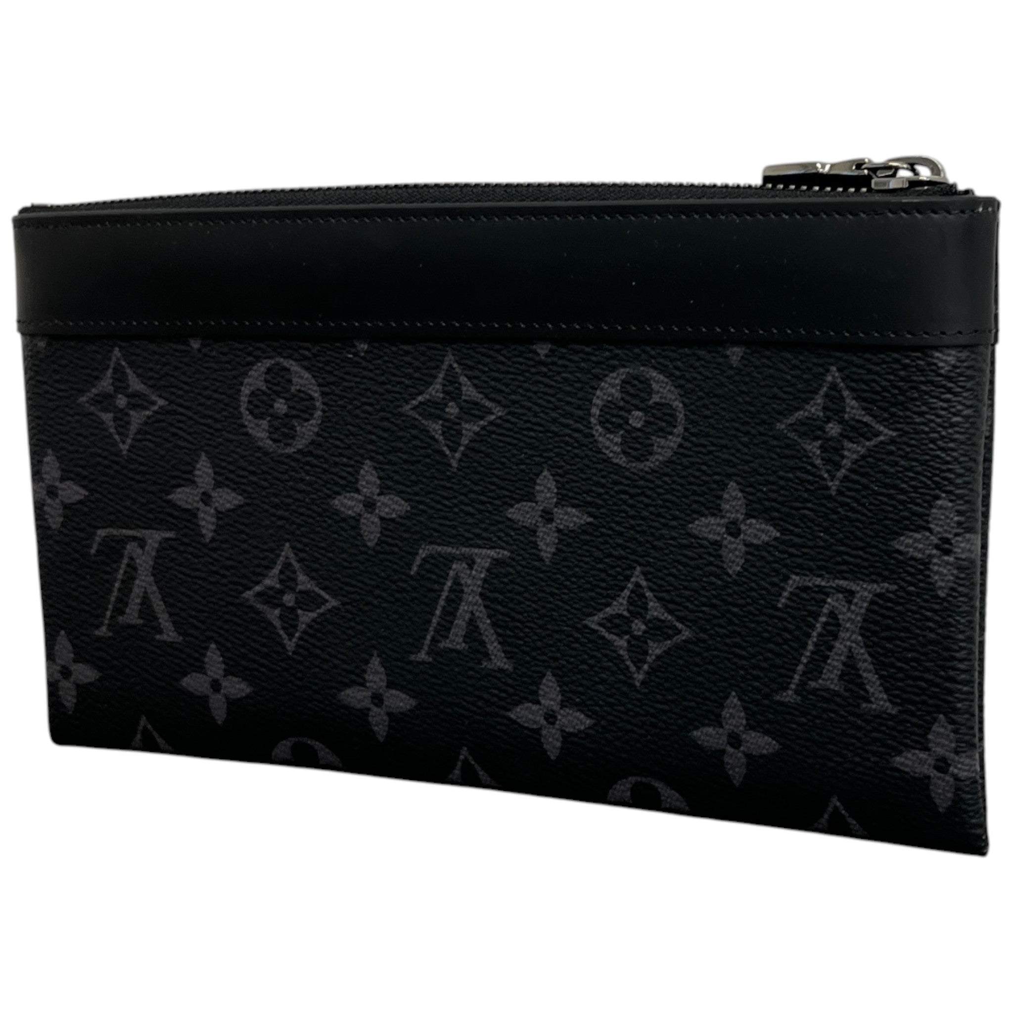 Men's Monogram Eclipse Discovery Pochette Pm Pouch Black