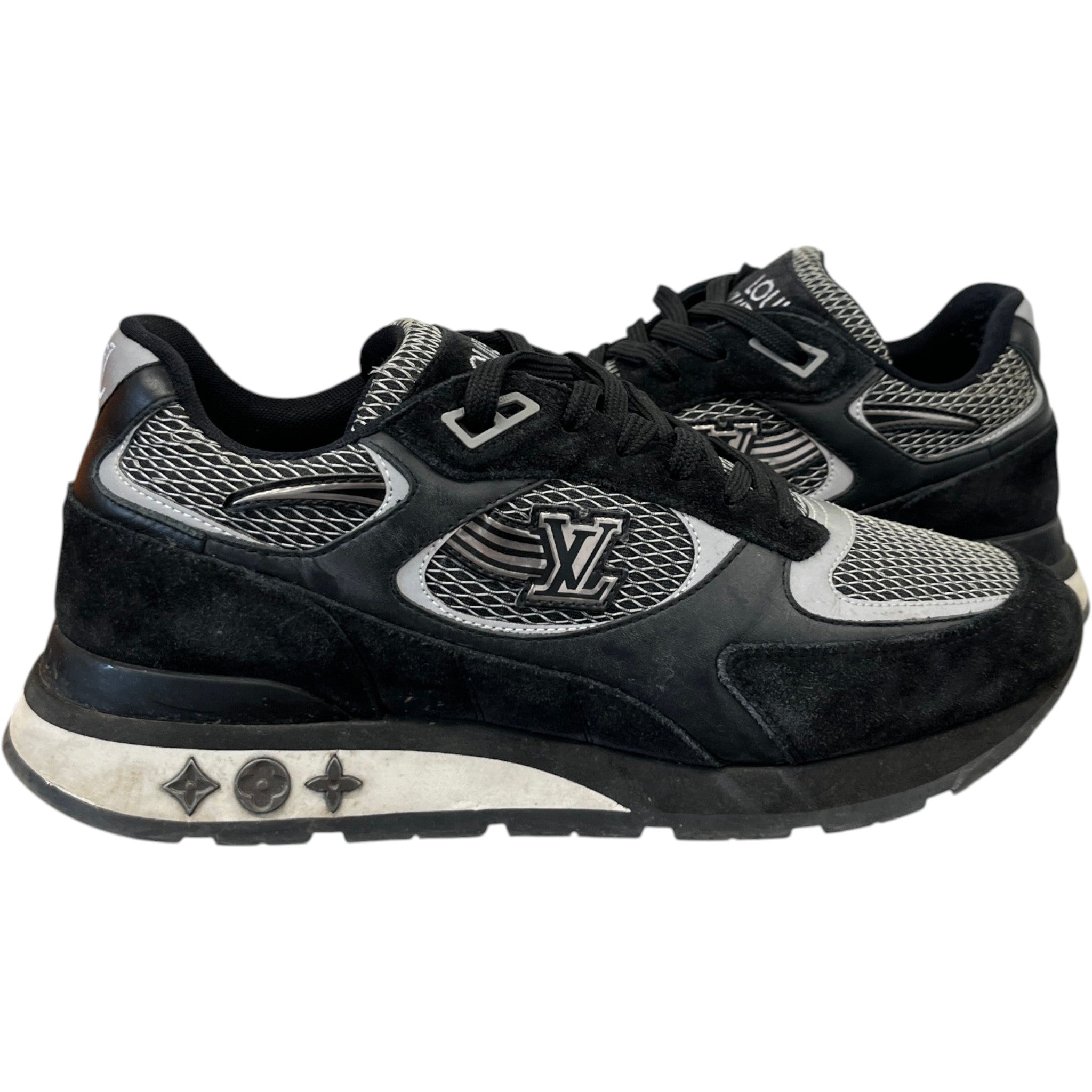 Men's Run Away Low Trainers Black Size EU 41 / UK 7