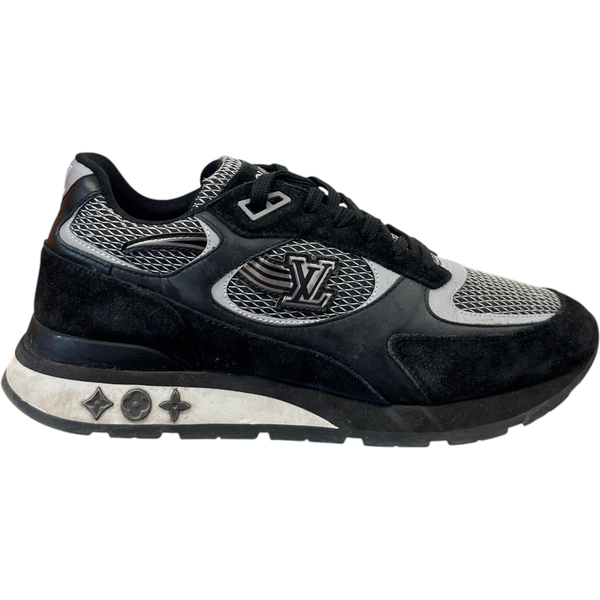 Men's Run Away Low Trainers Black Size EU 41 / UK 7