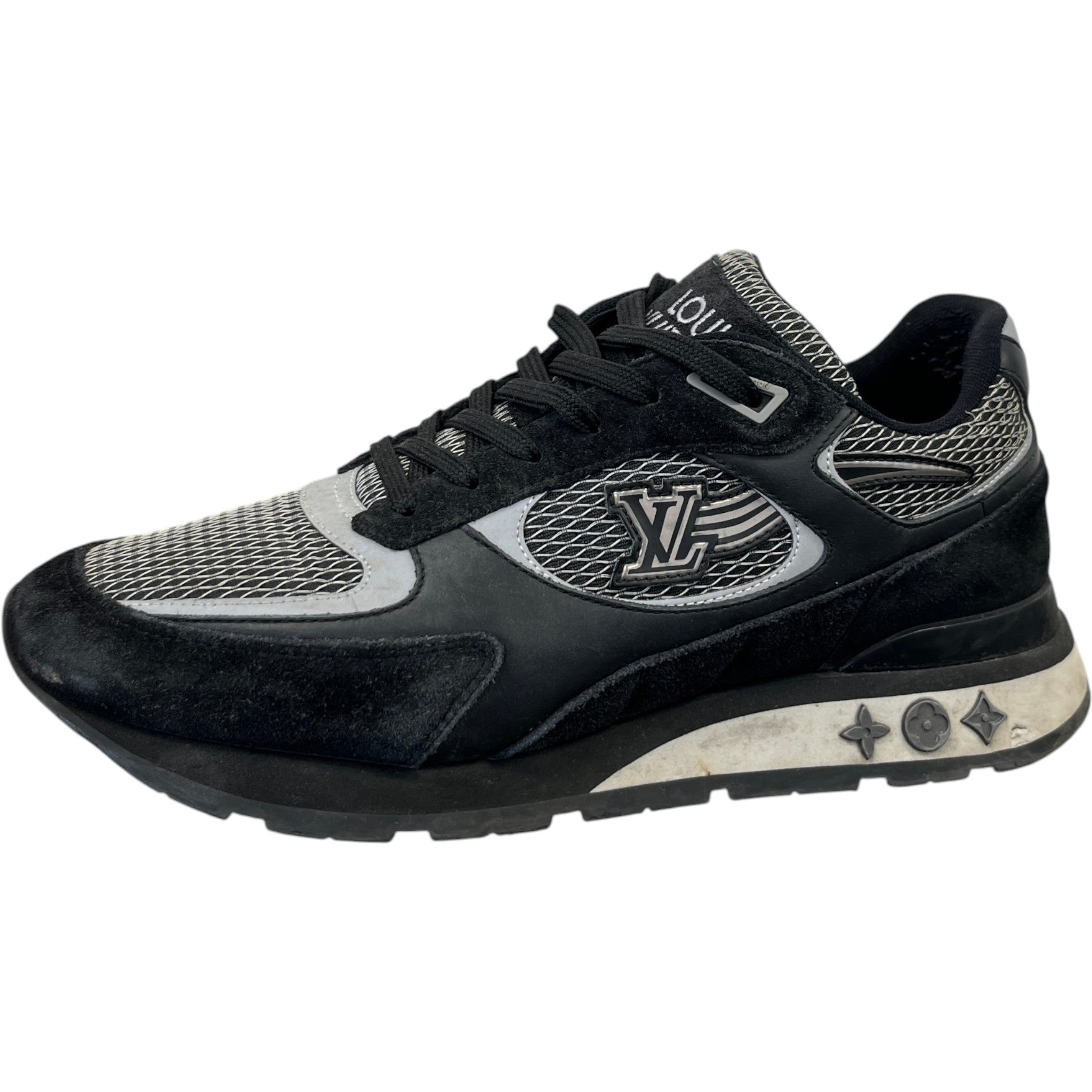 Men's Run Away Low Trainers Black Size EU 41 / UK 7