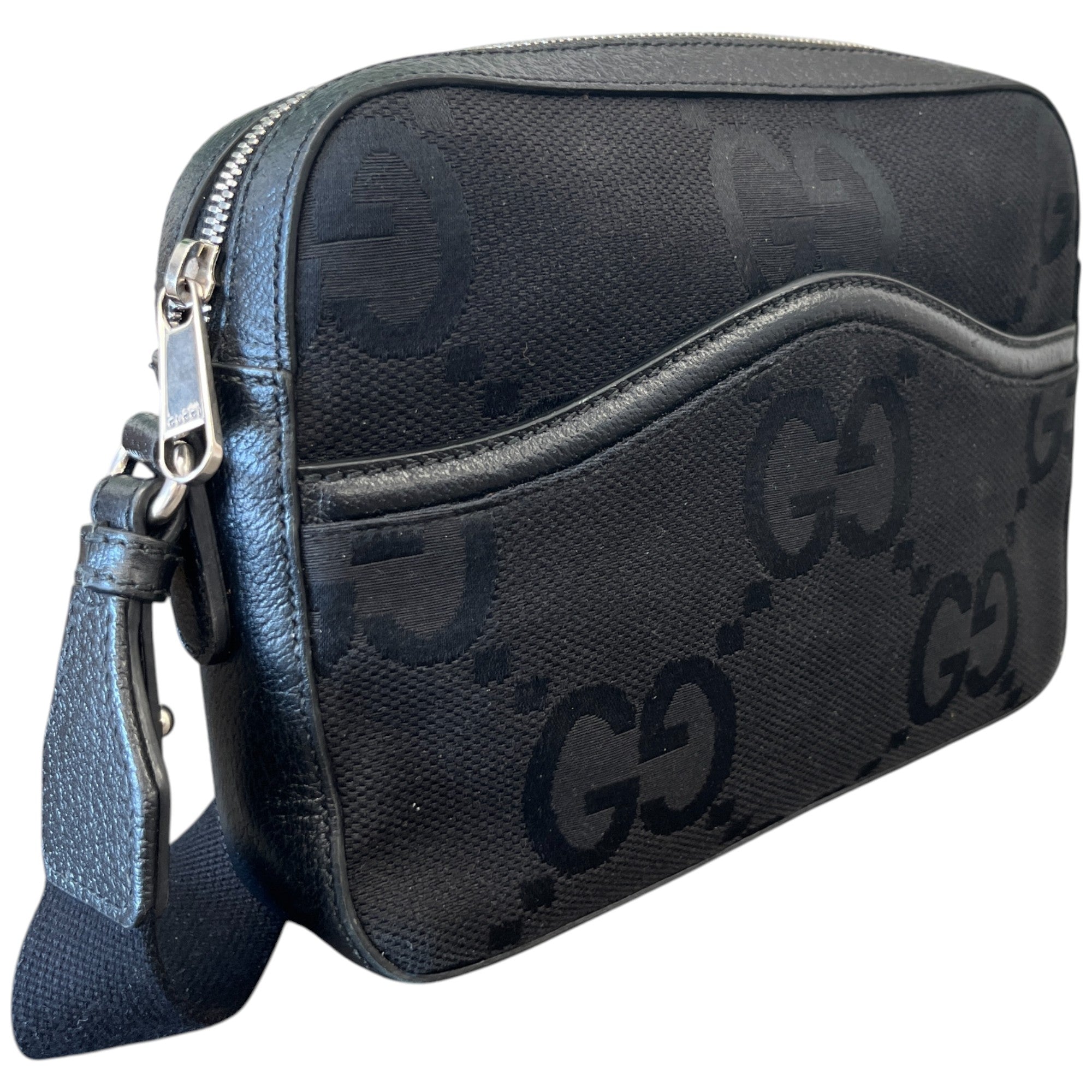 Men's Jumbo Gg Messenger Bag Black