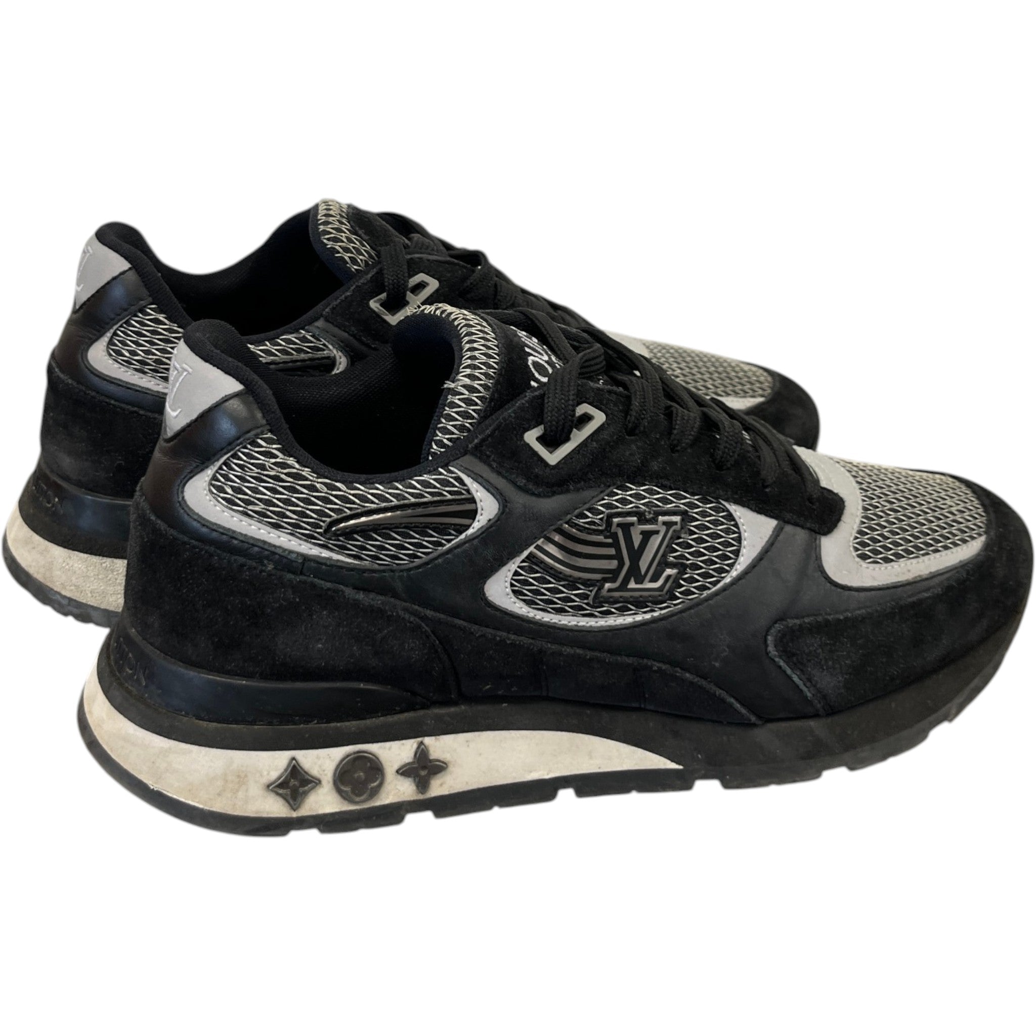 Men's Run Away Low Trainers Black Size EU 41 / UK 7