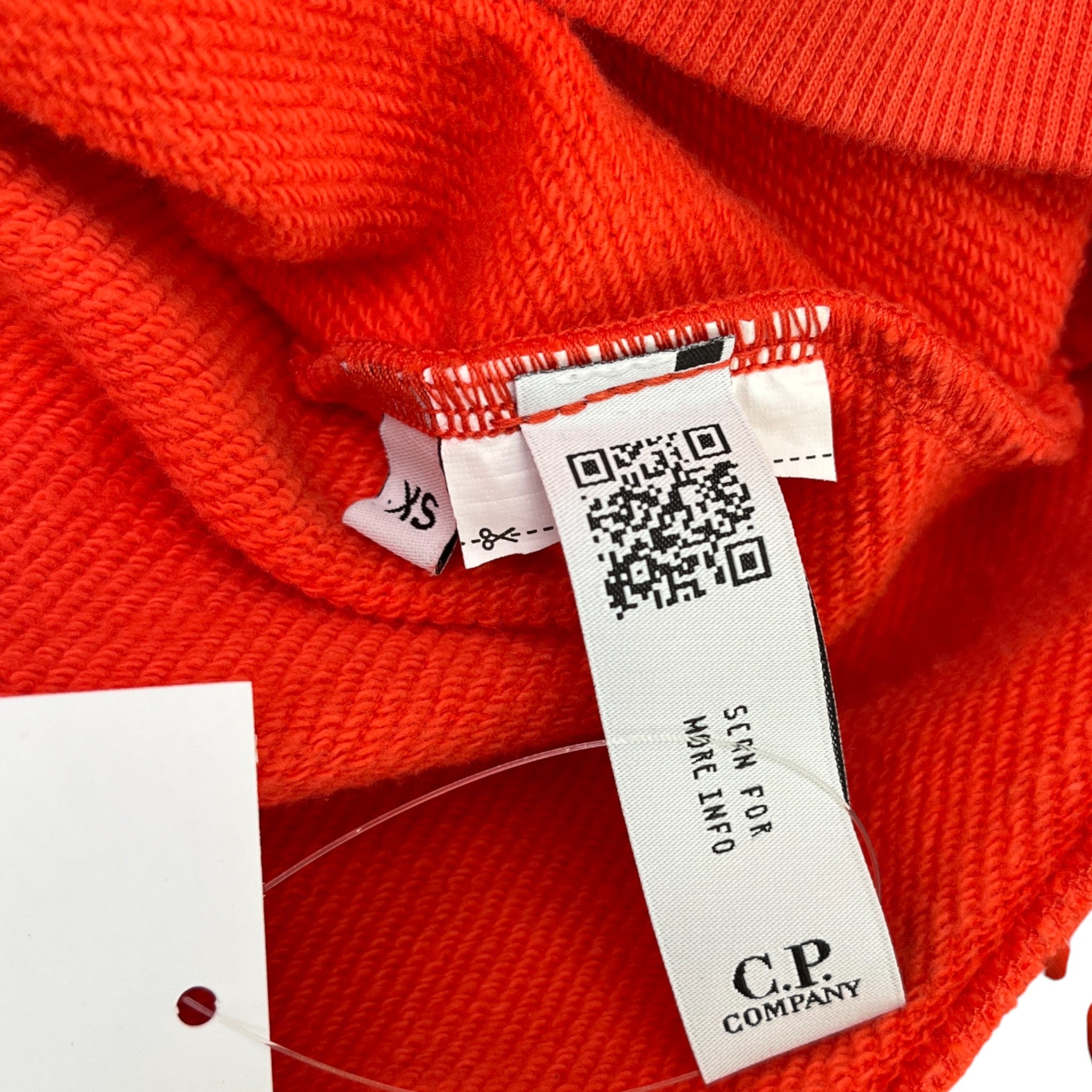 Men's Lens Sweatshirt Orange Size XS