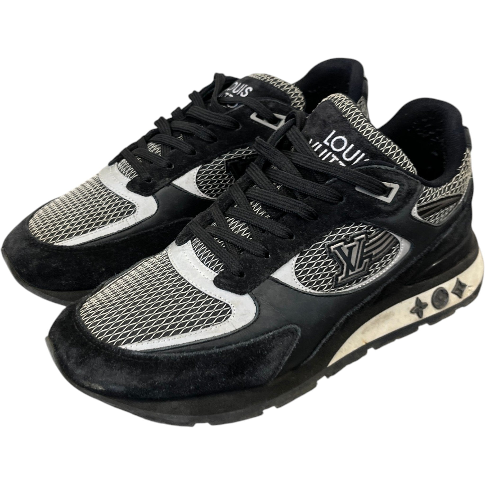 Men's Run Away Low Trainers Black Size EU 41 / UK 7