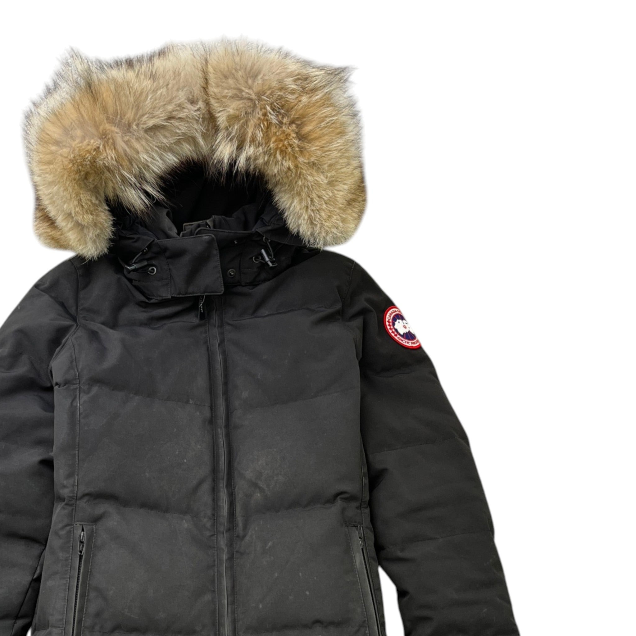 Women's Chelsea Parka Down Jacket Black Size S