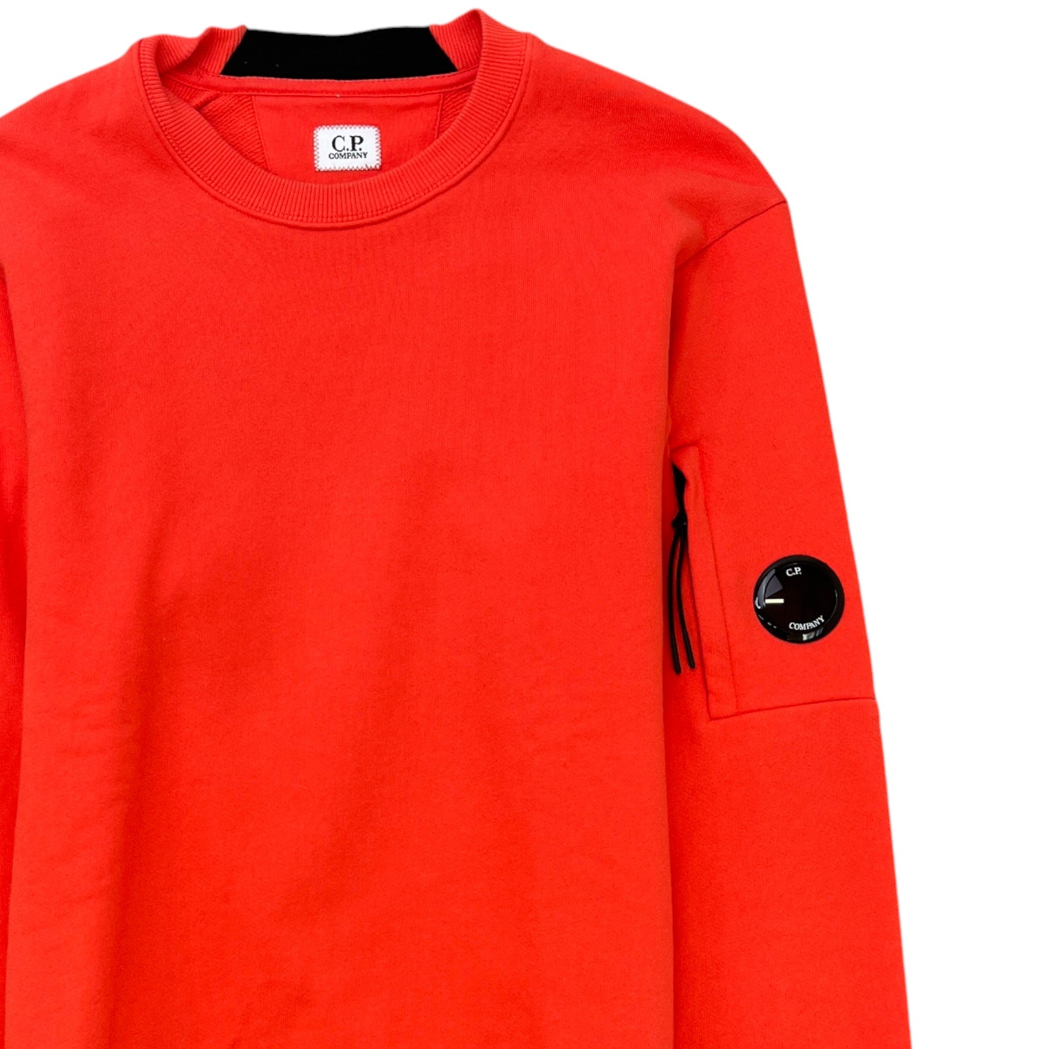 Men's Lens Sweatshirt Orange Size XS