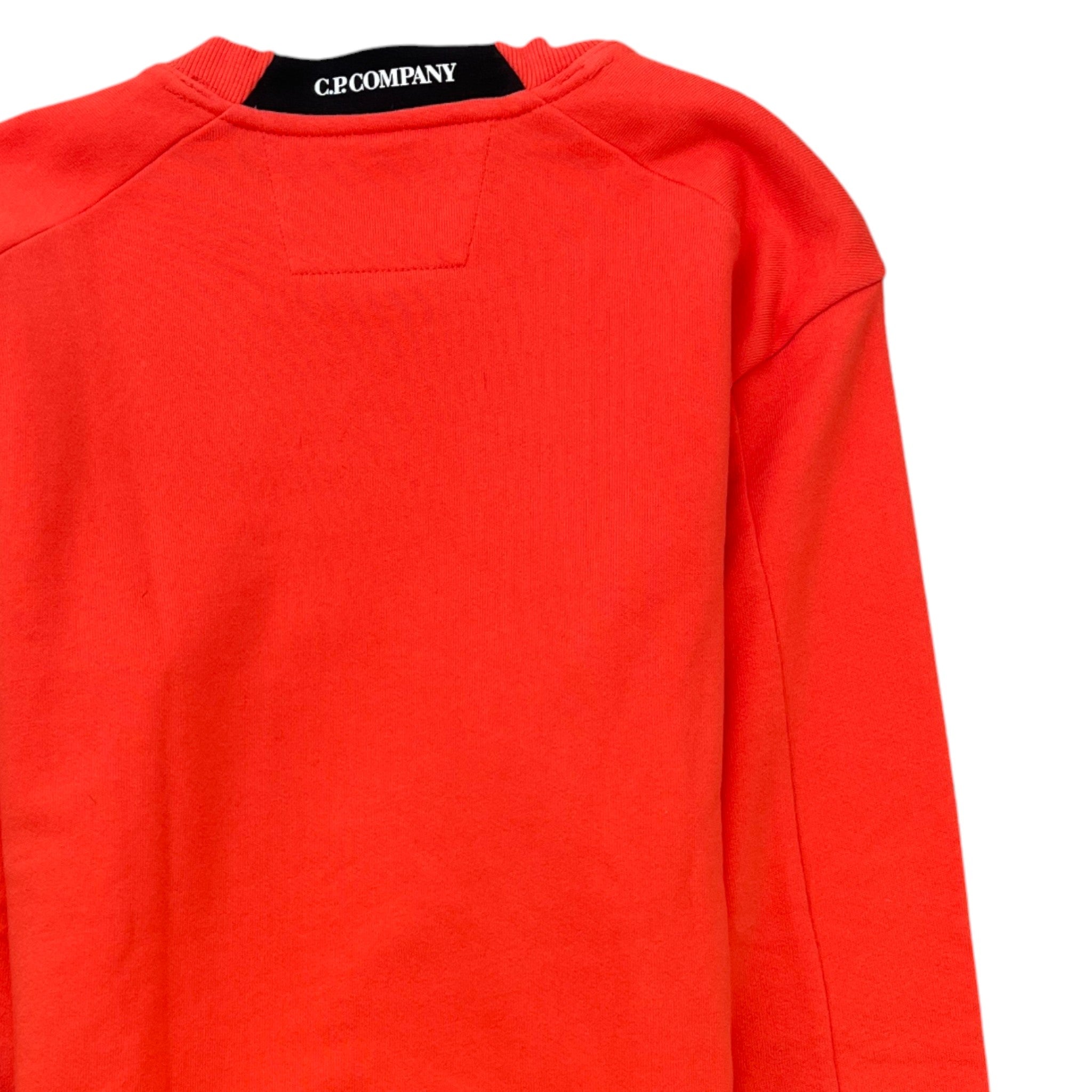 Men's Lens Sweatshirt Orange Size XS