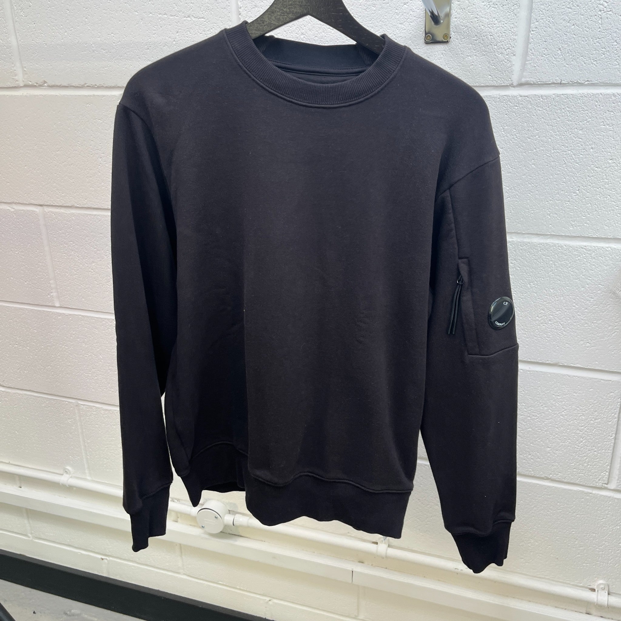 Men's Lens Sweatshirt Black Size S